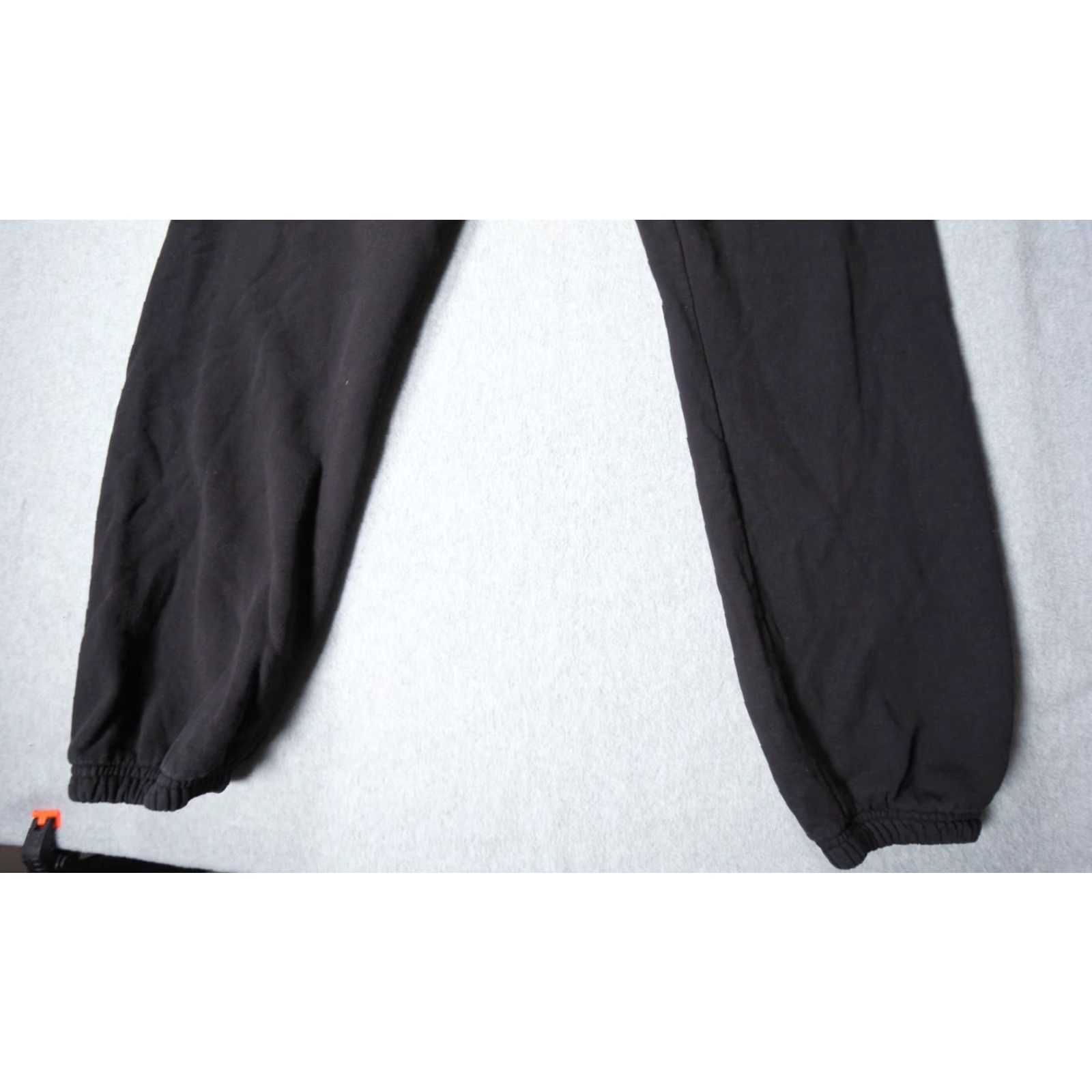 Vintage Ecocycle Sweatpants Mens Large Black Heavy Cotton Fleece Joggers Casual Adult Size US 33 - 4 Thumbnail