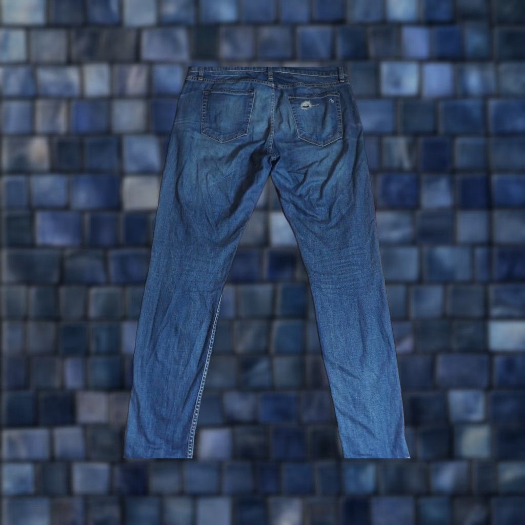 Rag & Bone Rag + Bone Slim Jeans Pants Denim 36x33 Button Fly USA Made 36 Regular Blue Slim Jeans Mens Size US 36 / EU 52 - 1 Thumbnail