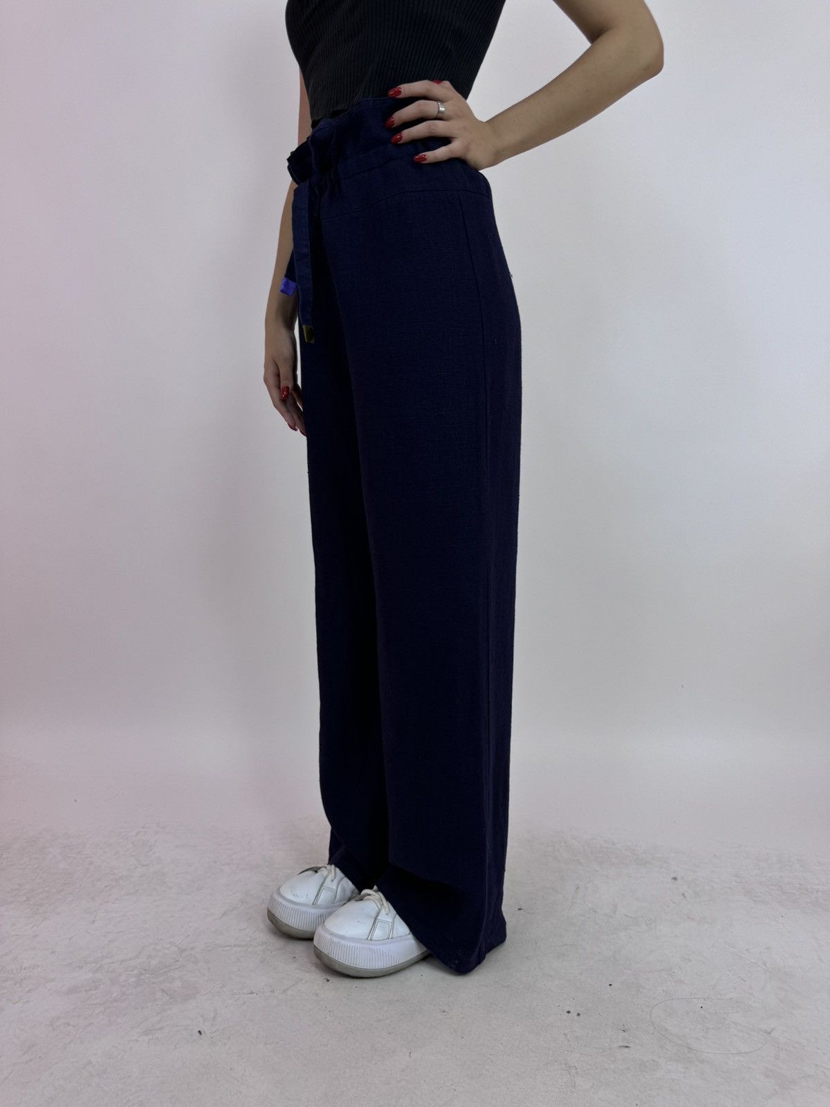 Designer × Japanese Brand gudrun sjoden linen trousers pants Womens size S Size 26" / US 2 / IT 38 - 8 Thumbnail