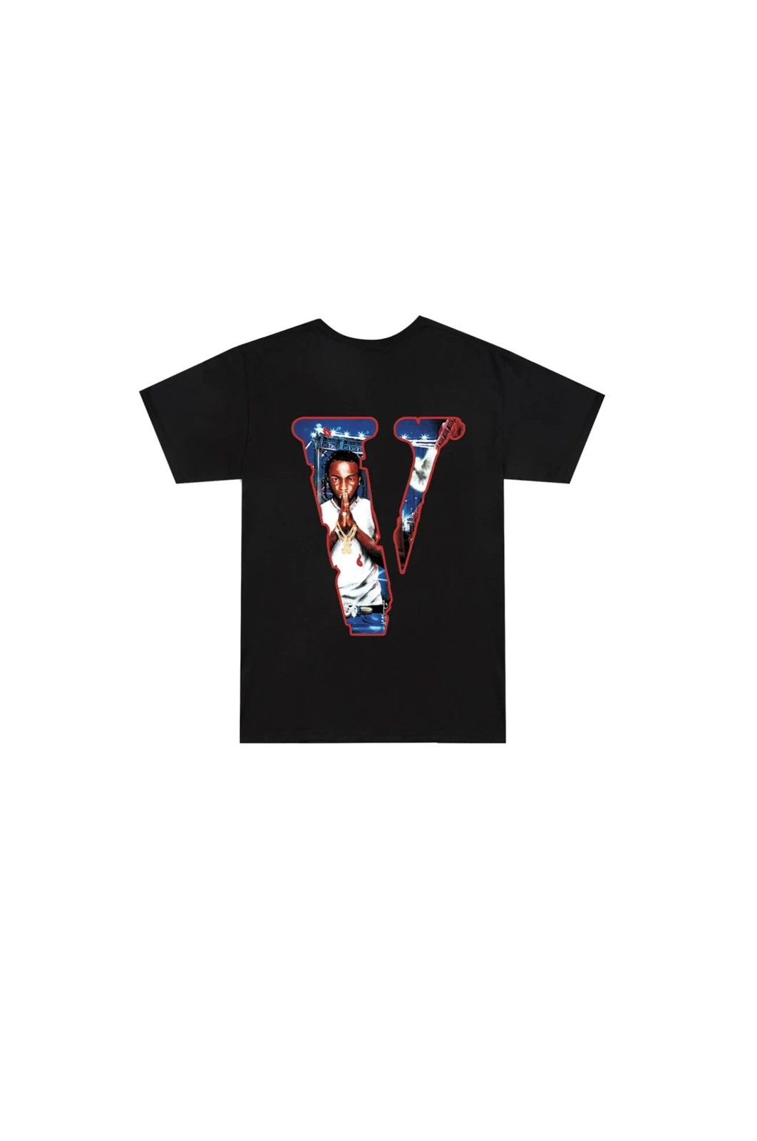 Rap Tees × Vlone Pop Smoke Vlone City T Shirt Size US L / EU 52-54 / 3 - 2 Thumbnail