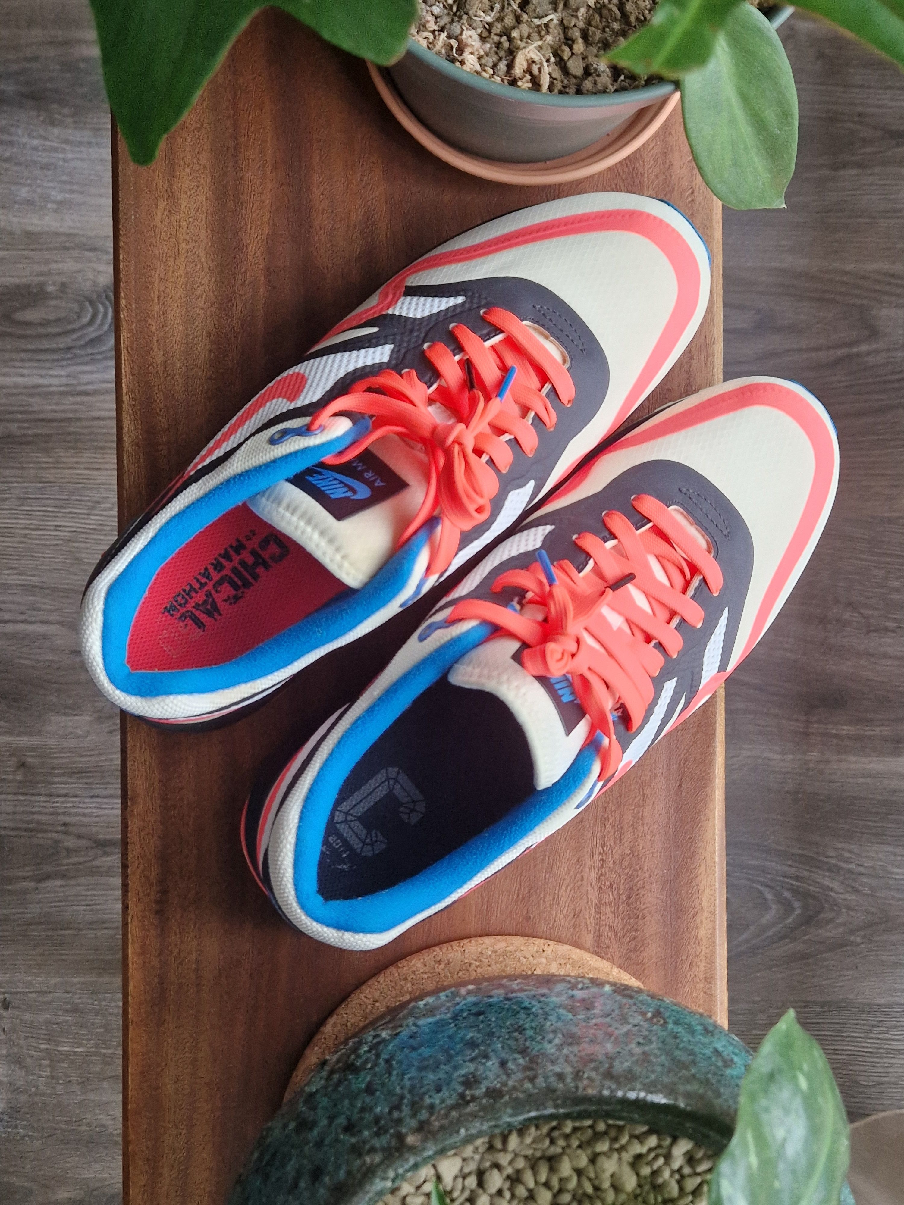 Nike Wms Air Max Lunar1 Wr Chi 'Chicago Marathon' Favorite Size US 10 / IT 40 - 1 Thumbnail