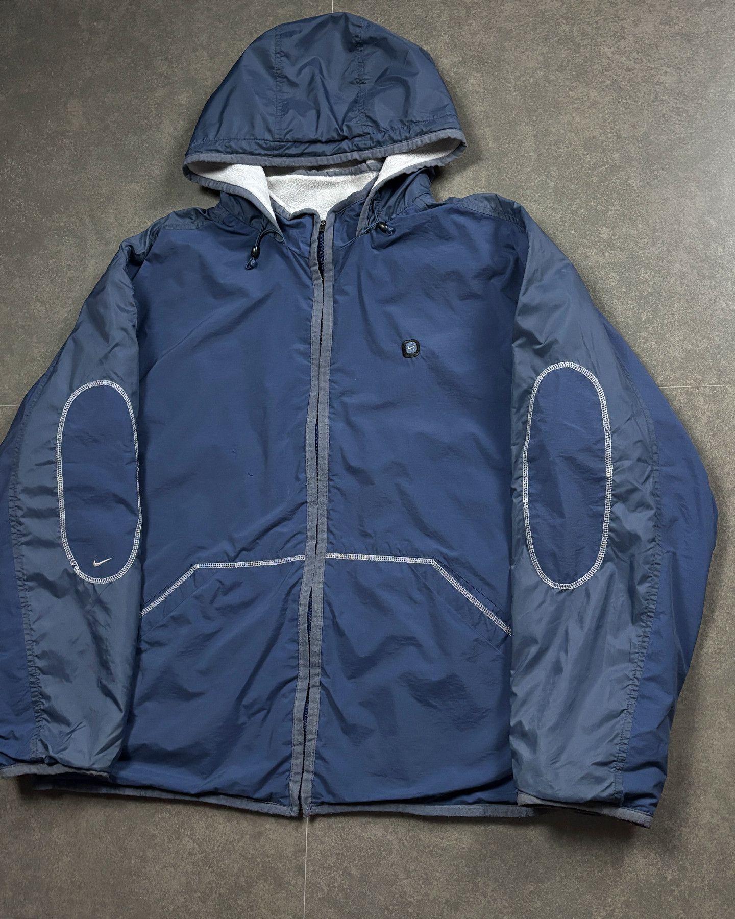 Nike Nike Presto Fleece Lined Track Jacket Vintage Size US XL / EU 56 / 4 - 2 Thumbnail
