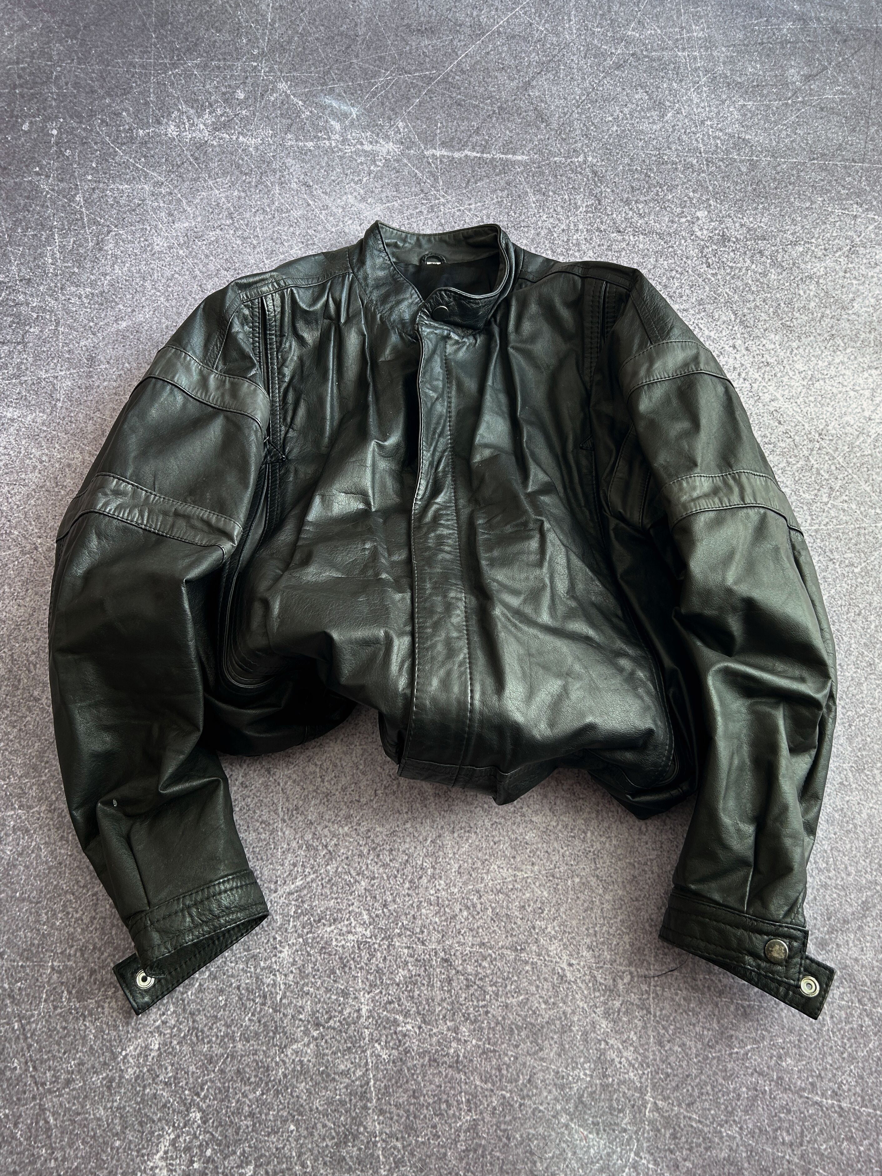 Other VTG Yohji Yamamoto Style REAL LEATHER JACKET 90s Size US M / EU 48-50 / 2 - 3 Thumbnail