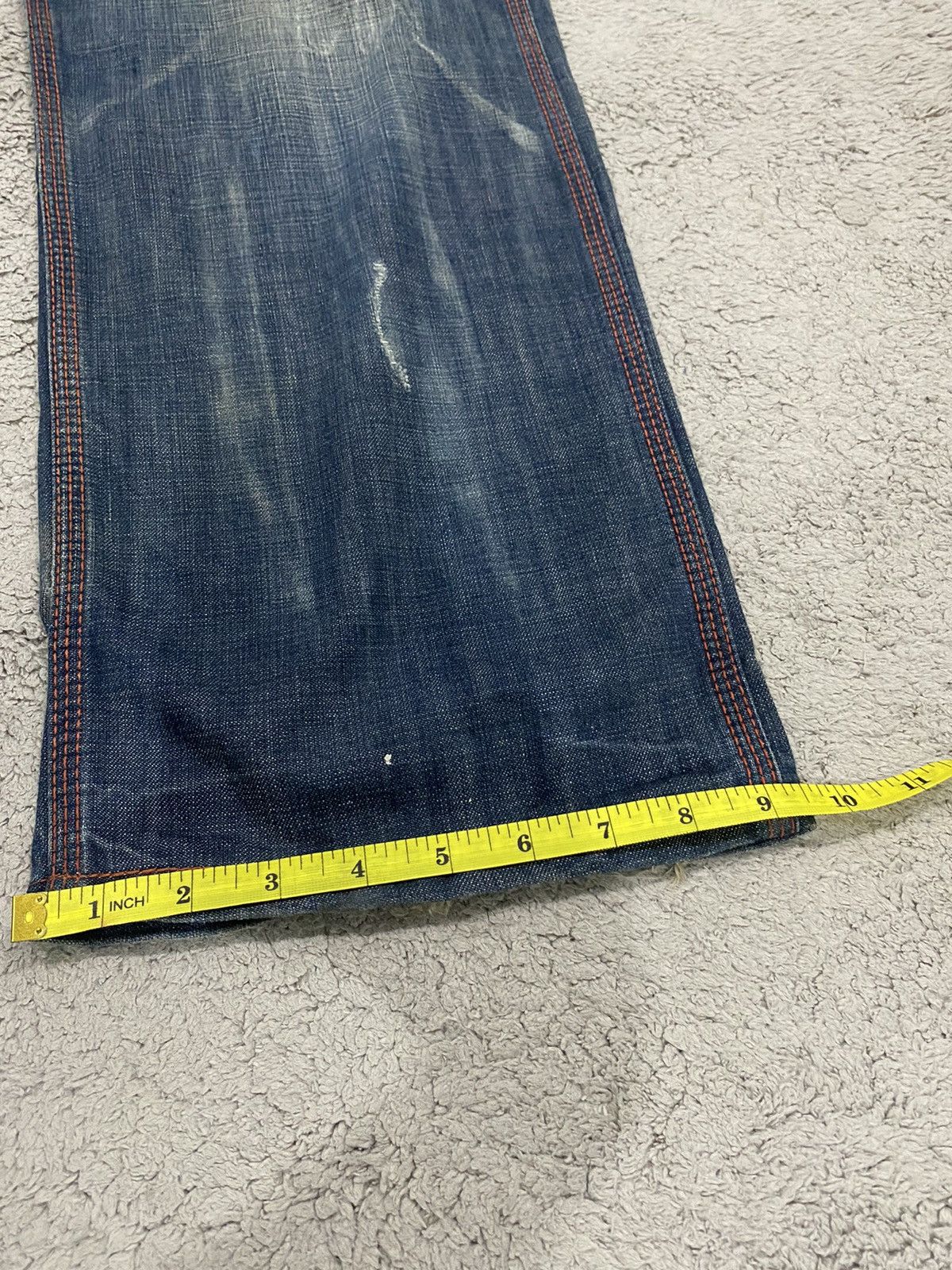 Edwin Edwin Bluetrip Bondage Punks Style Denim Pants Size US 33 - 23 Thumbnail