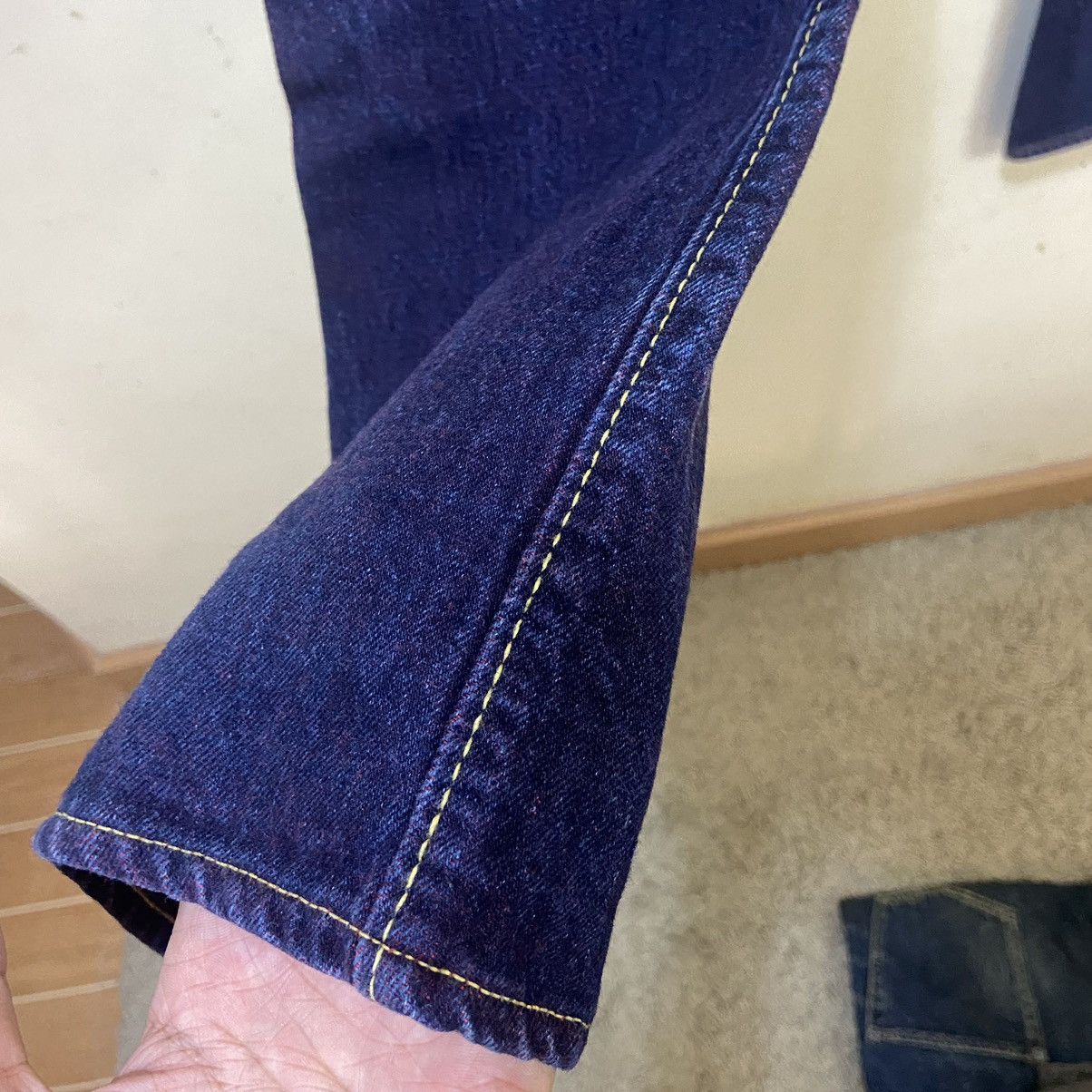 Japanese Brand Kurashiki Tenryo Denim Color Revolution Selvedge Denim Jeans Size US 33 - 12 Thumbnail