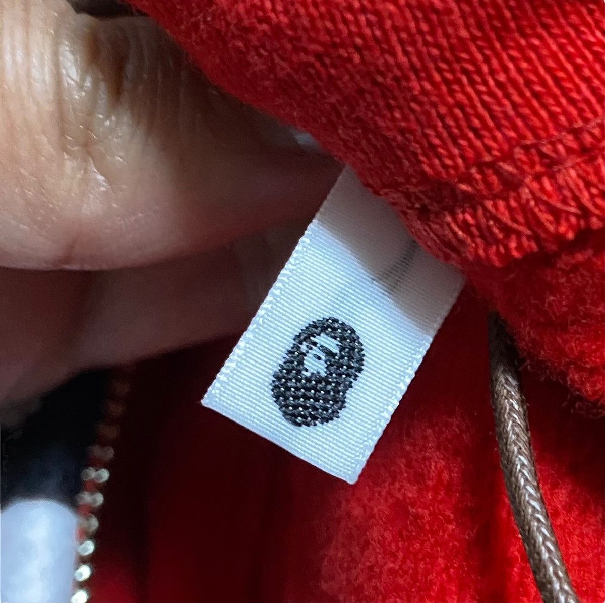 Bape BAPE Jurassic Full Zip Hoodie Red Size US L / EU 52-54 / 3 - 10 Thumbnail