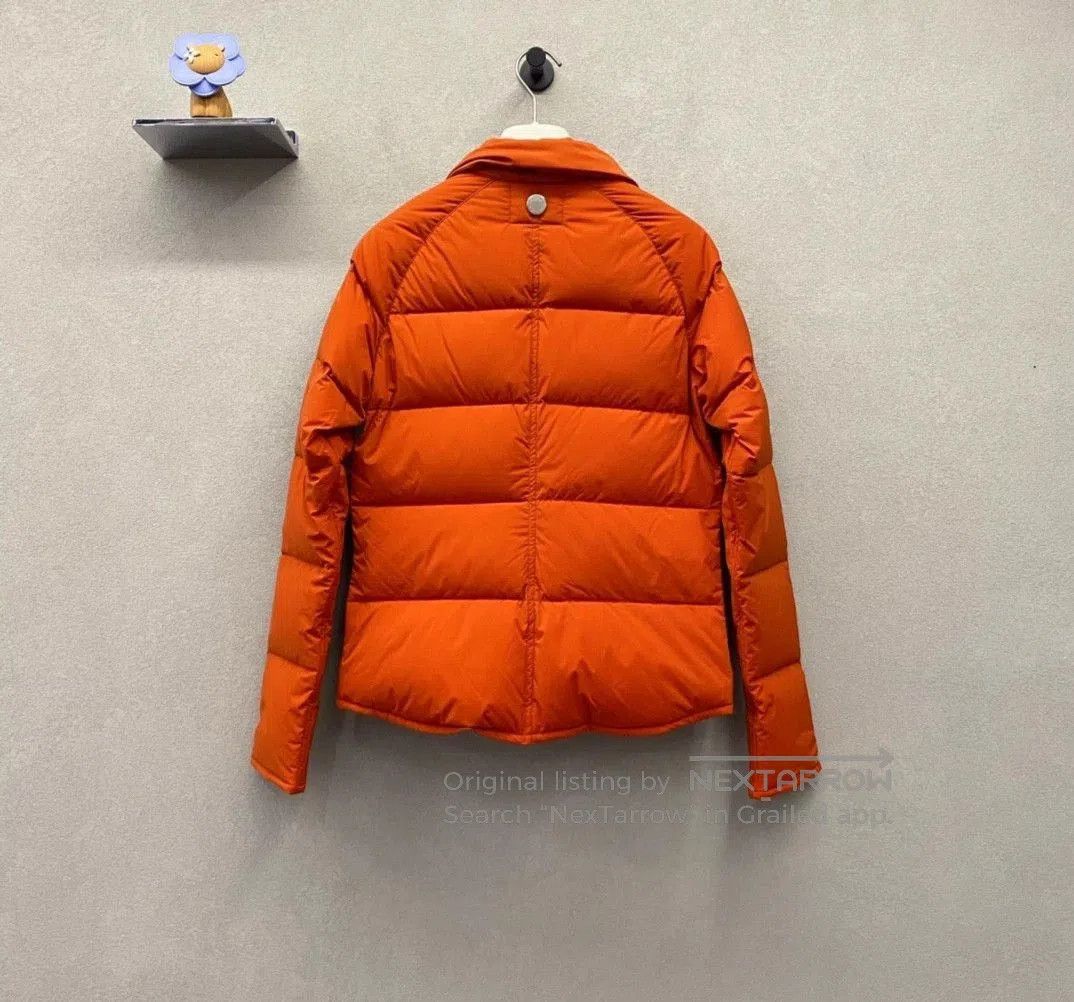 Hermes Hermes Orange Down Jacket XS. Size US XS / EU 42 / 0 - 2 Thumbnail