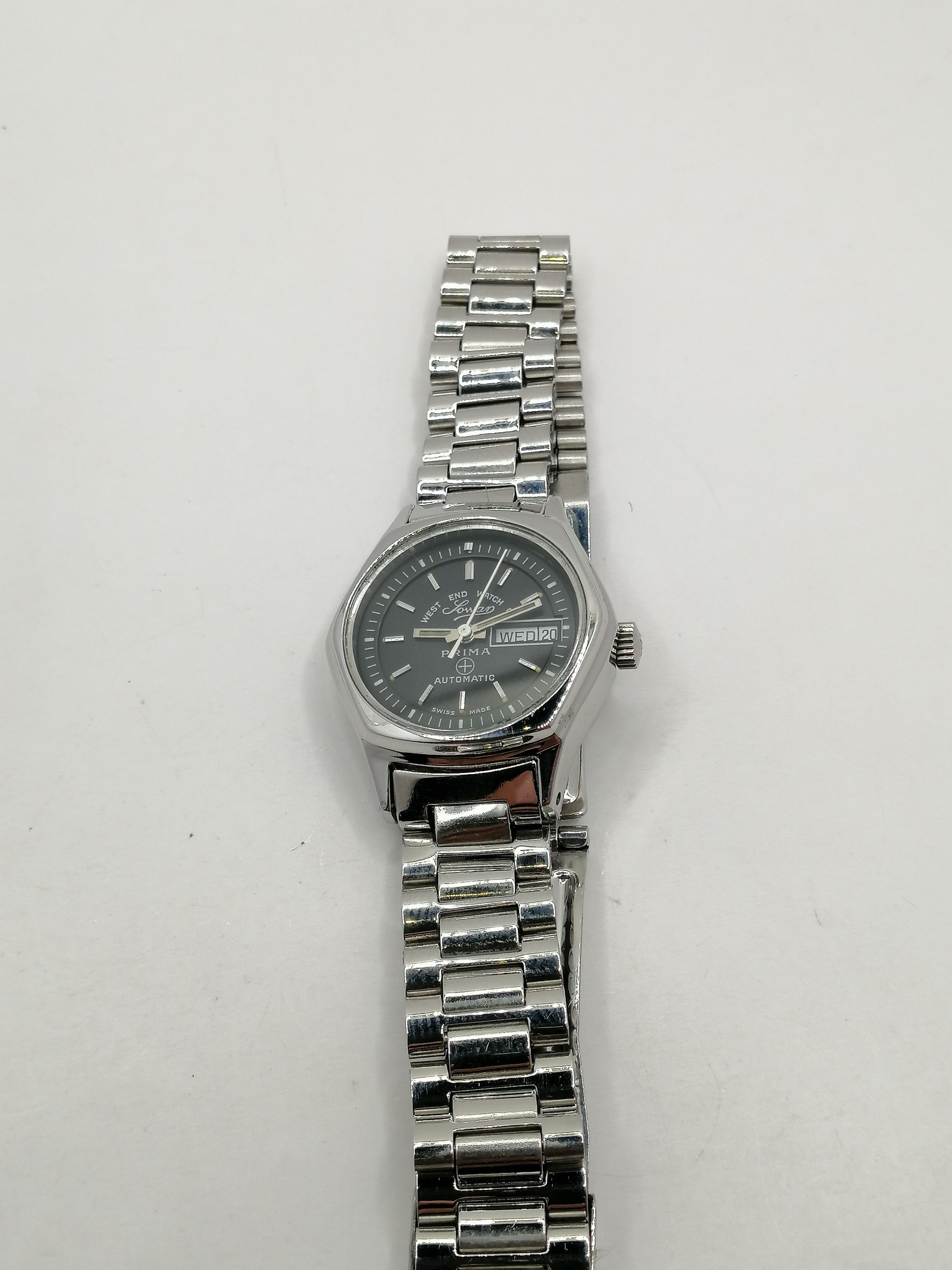 Vintage West End Watch Co sowar Day/Date Automatic wrist Watch Size ONE SIZE - 8 Thumbnail