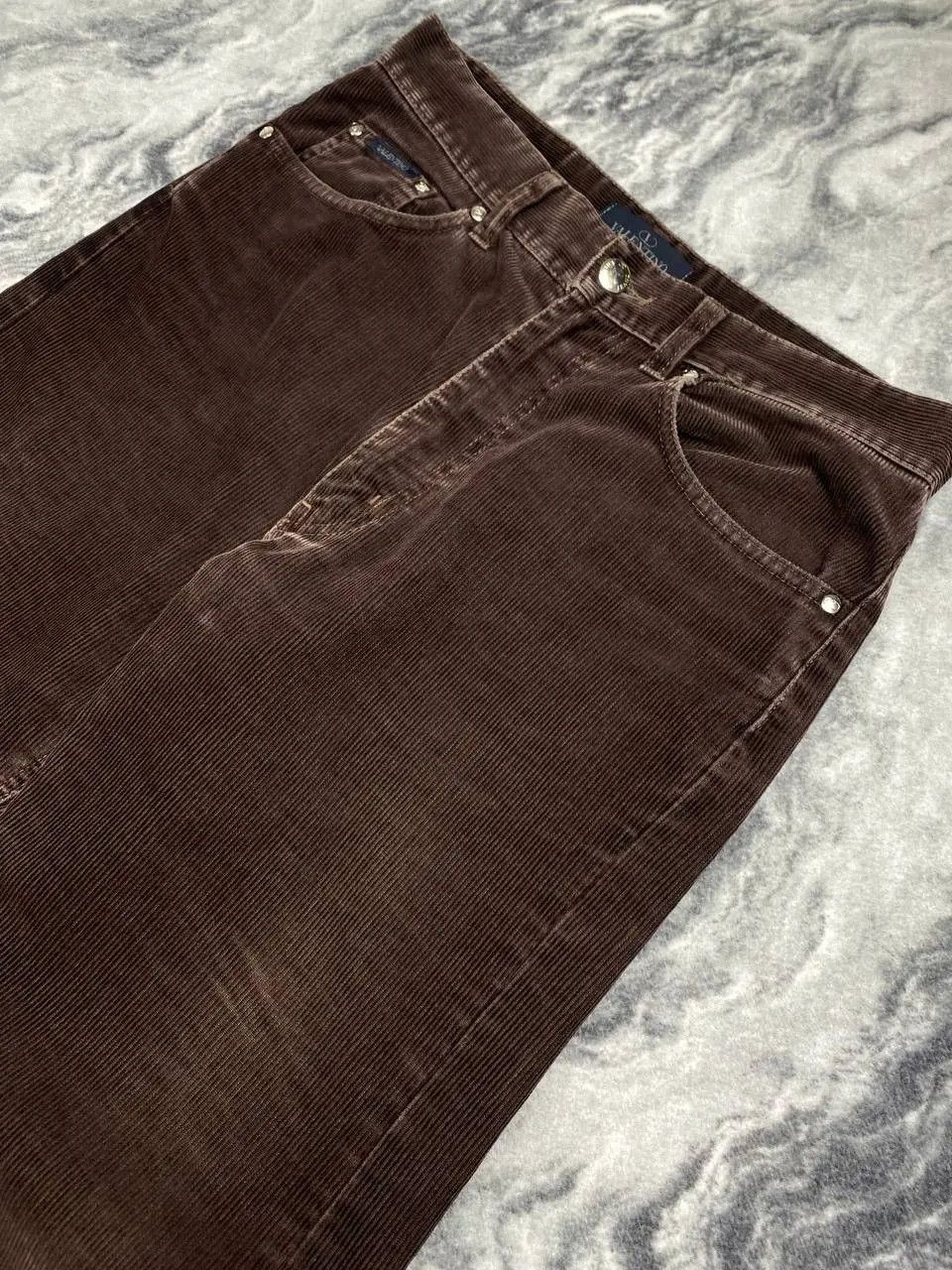 Valentino Vintage Vallentino Jeans Corduroy Pants Size US 31 - 2 Thumbnail