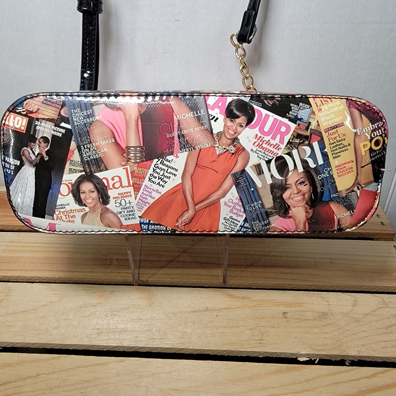 Other Michelle Obama Magazine Covers Shoulder Purse Size ONE SIZE - 4 Thumbnail