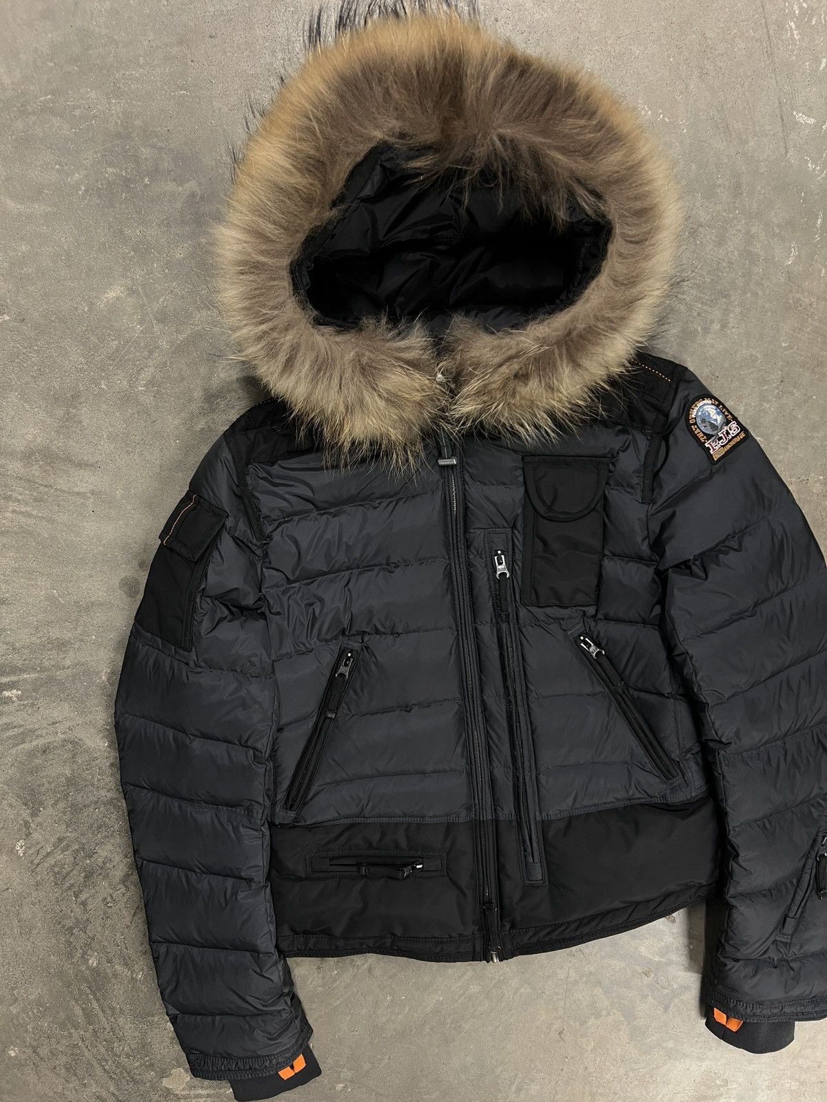 Parajumpers Women's Parajumpers Skimaster Cropped Down Puffer Jacket Fur Size M / US 6-8 / IT 42-44 - 3 Thumbnail