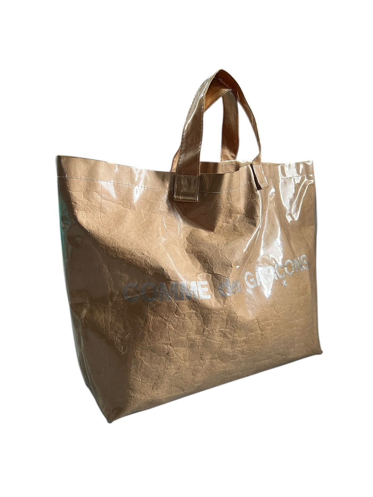 Comme des Garcons Comme des Garcons PVC Kraft Paper Tote Bag Size ONE SIZE - 22 Thumbnail