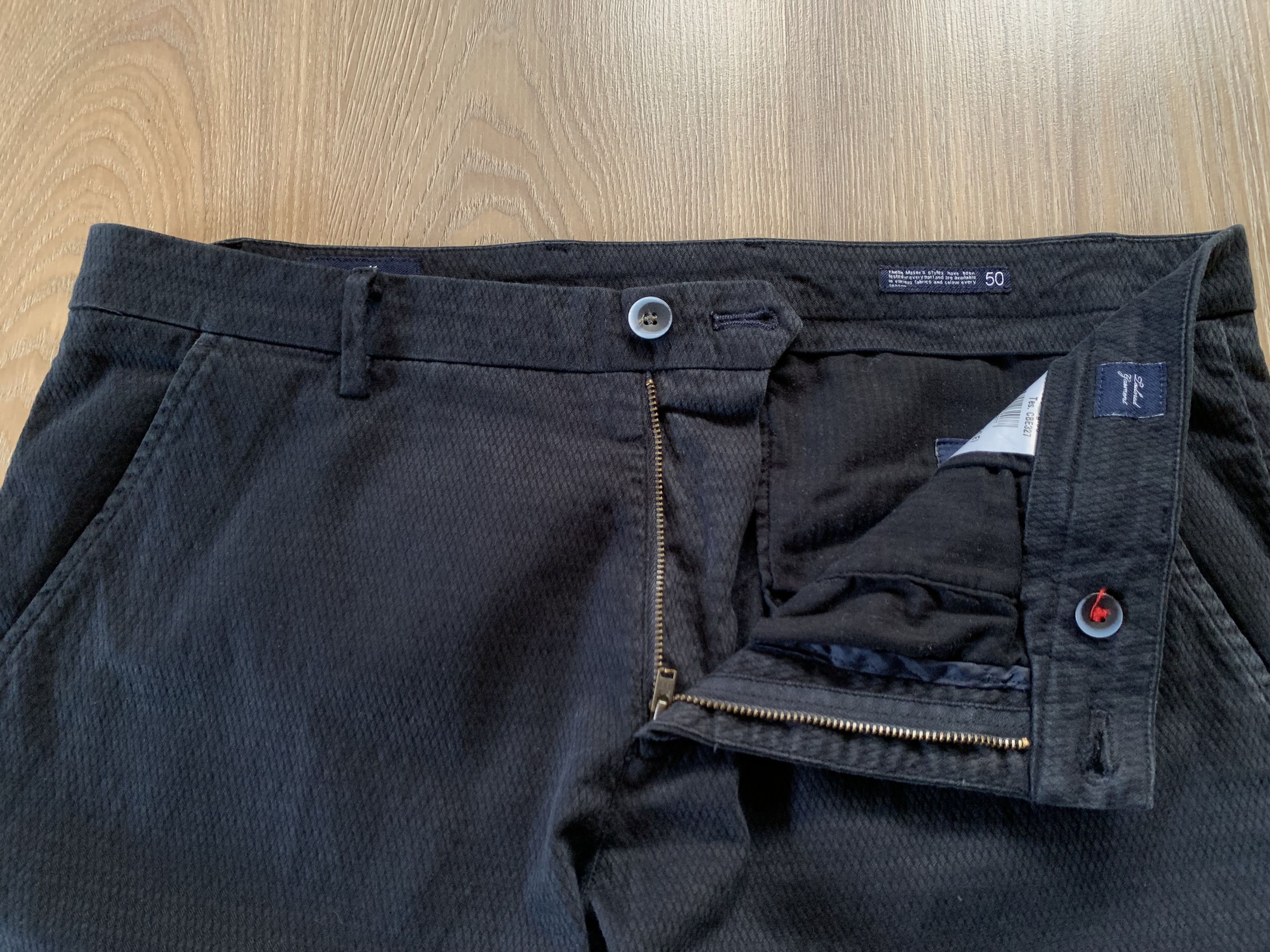 Mason's Masons Milano Blue Cotton Pants Size US 34 / EU 50 - 5 Thumbnail