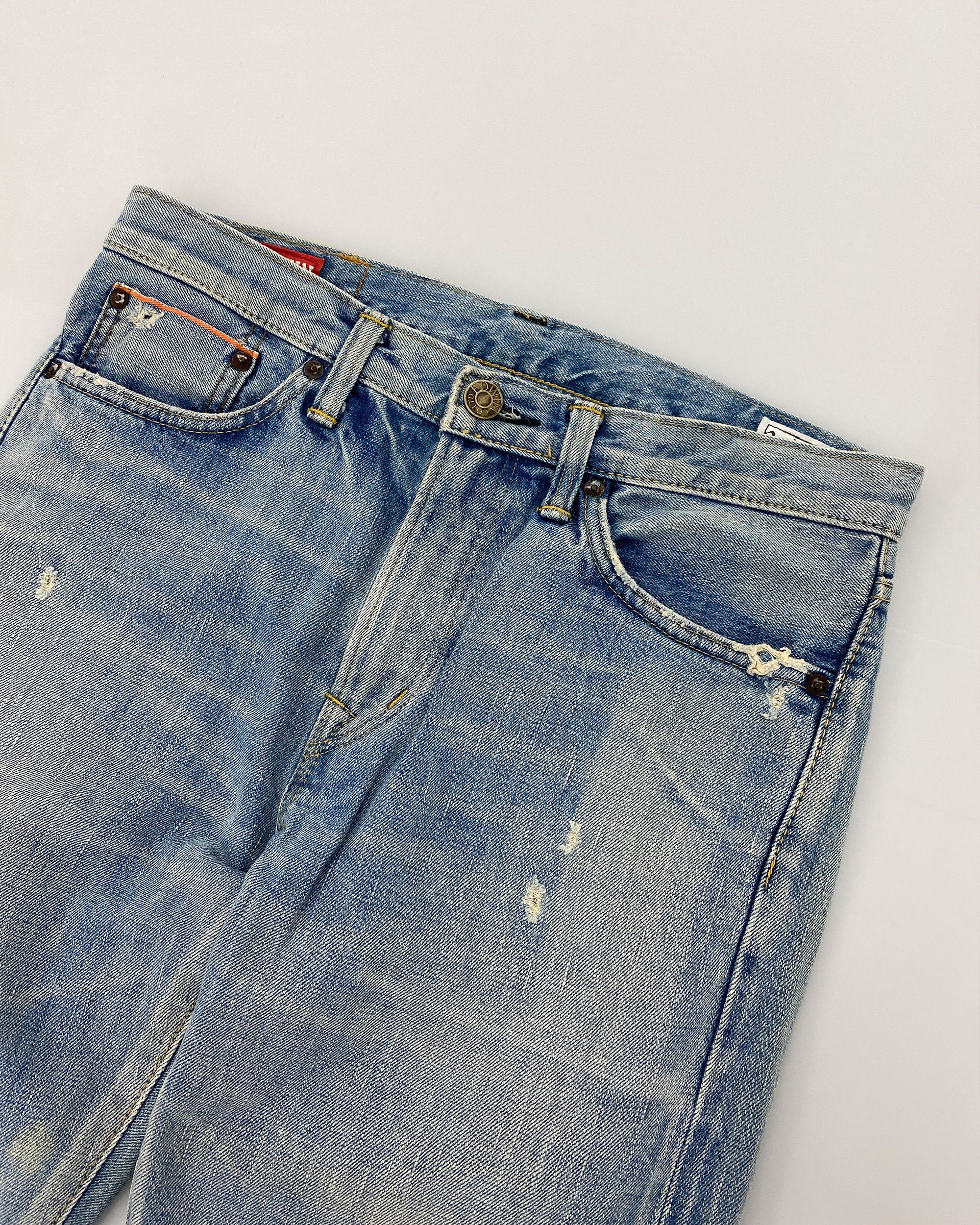 Edwin 1990s Selvedge Denim Faded Size US 29 - 6 Thumbnail