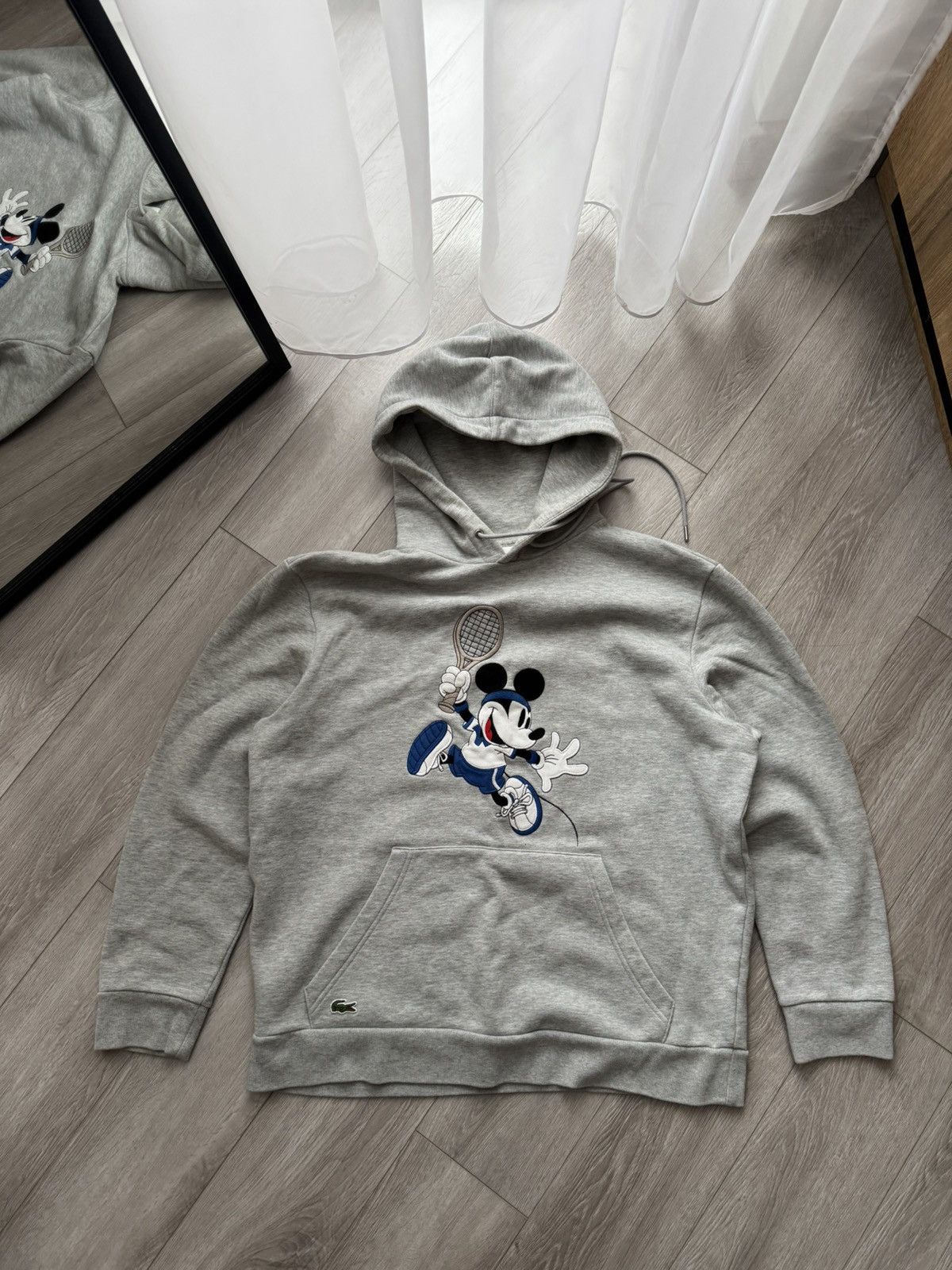 Disney × Lacoste Rare embroidered Mickey Mouse Lacoste Hoodie Size US M / EU 48-50 / 2 - 1 Thumbnail