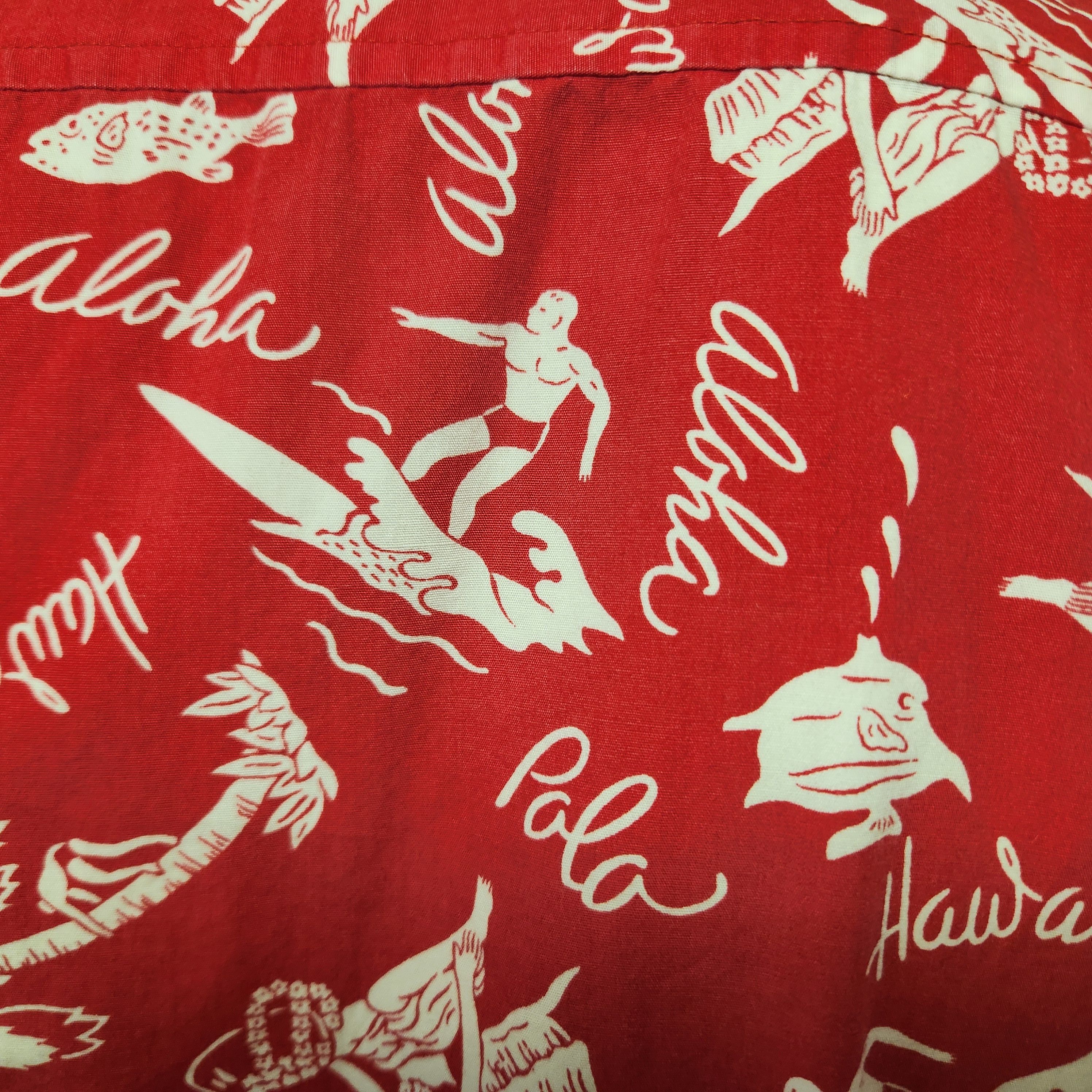 Polo Ralph Lauren Polo red Hawaiian shirt S men's cotton Ralph Lauren Size US S / EU 44-46 / 1 - 4 Thumbnail