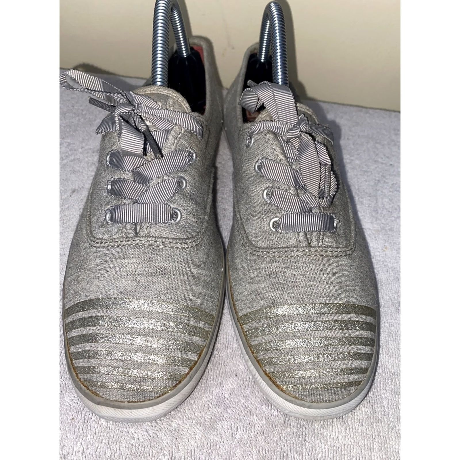 Keds Keds Champion Sneaker Womens Size 8.5 Gray Lace Up Low Top Walking Shoes Shoes Brand: Keds (adjusted to fit rules?) Size S / US 4 / IT 40 - 3 Thumbnail