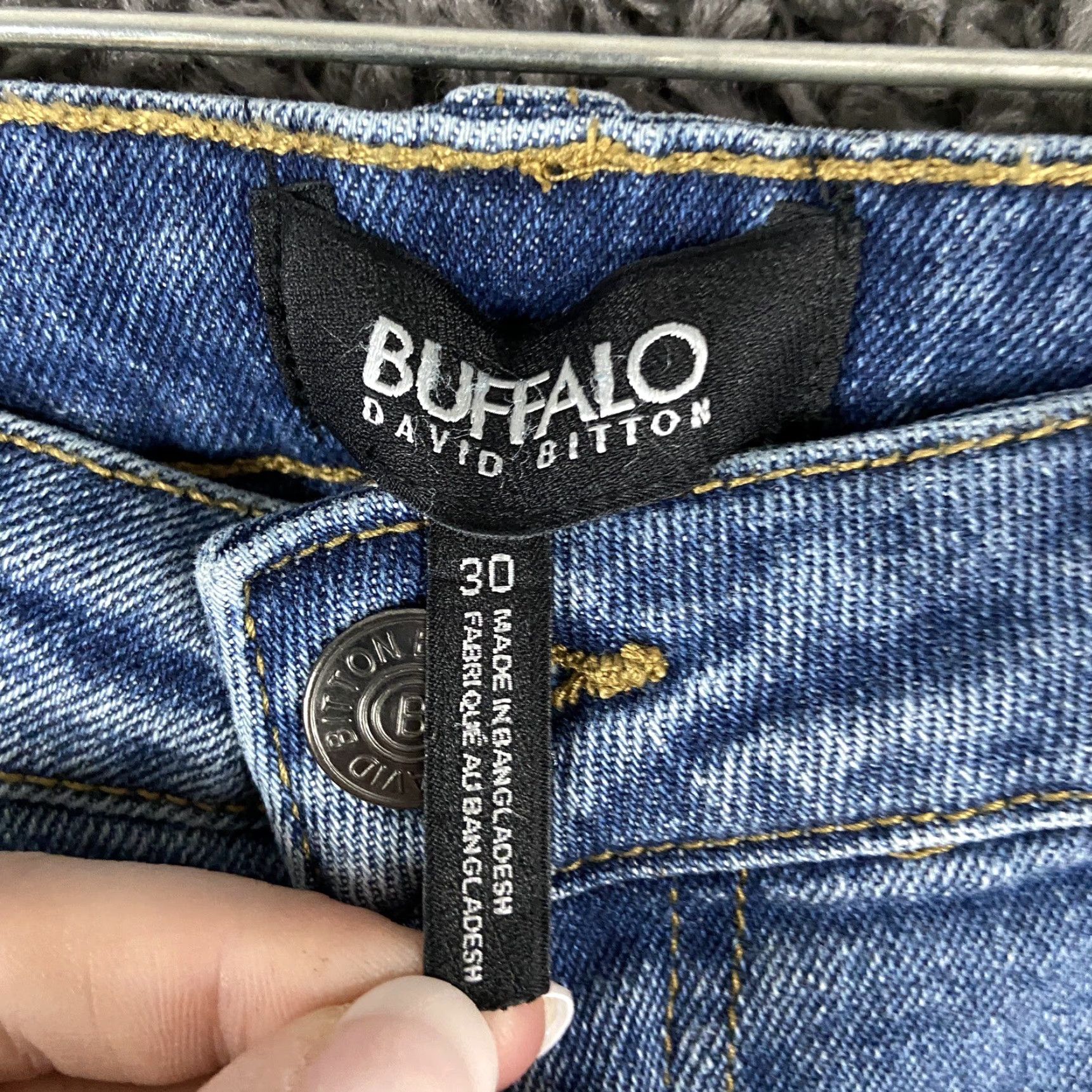 Buffalo David Bitton VINTAGE? No— Buffalo David Bitton Kellie Semi Hi Rise Kick Crop Jeans Women Adult 30 Blue Cropped Women 30 Size 30" / US 8 / IT 44 - 5 Thumbnail