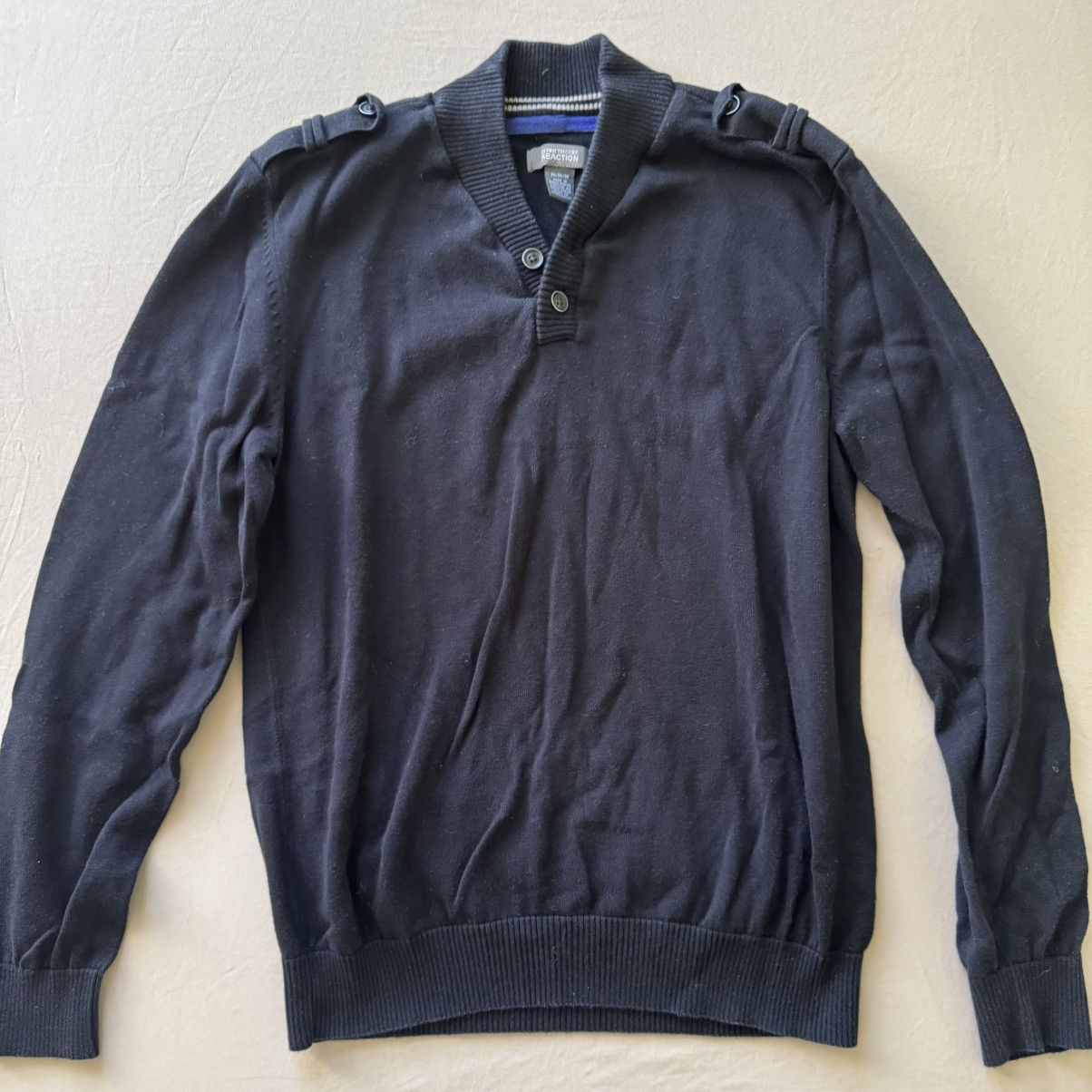 Kenneth Cole Kenneth Cole Shawl Collar Sweater Size US M / EU 48-50 / 2 - 2 Thumbnail