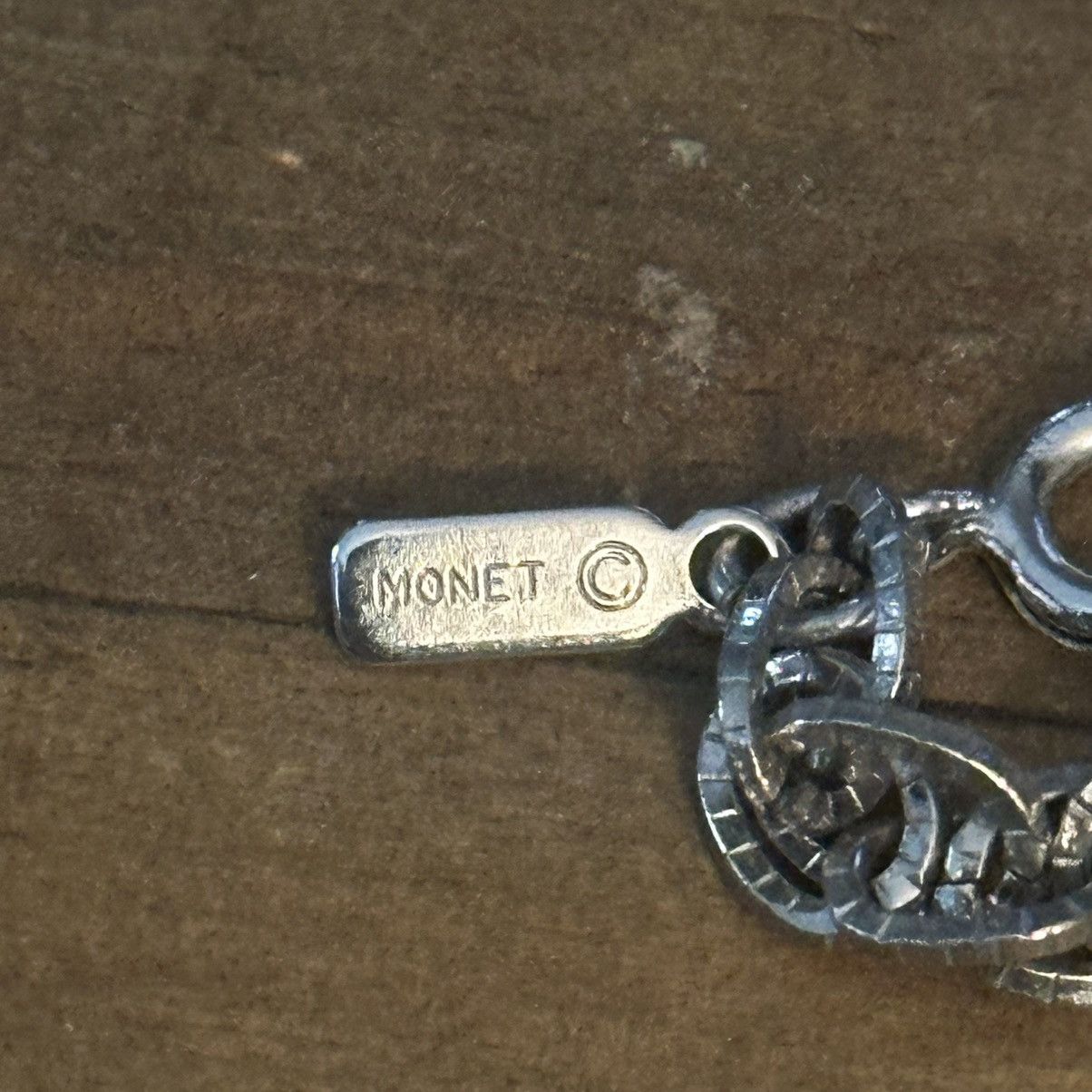 Monet Vintage Monet long chunky silver cable link chain necklace Size ONE SIZE - 6 Thumbnail