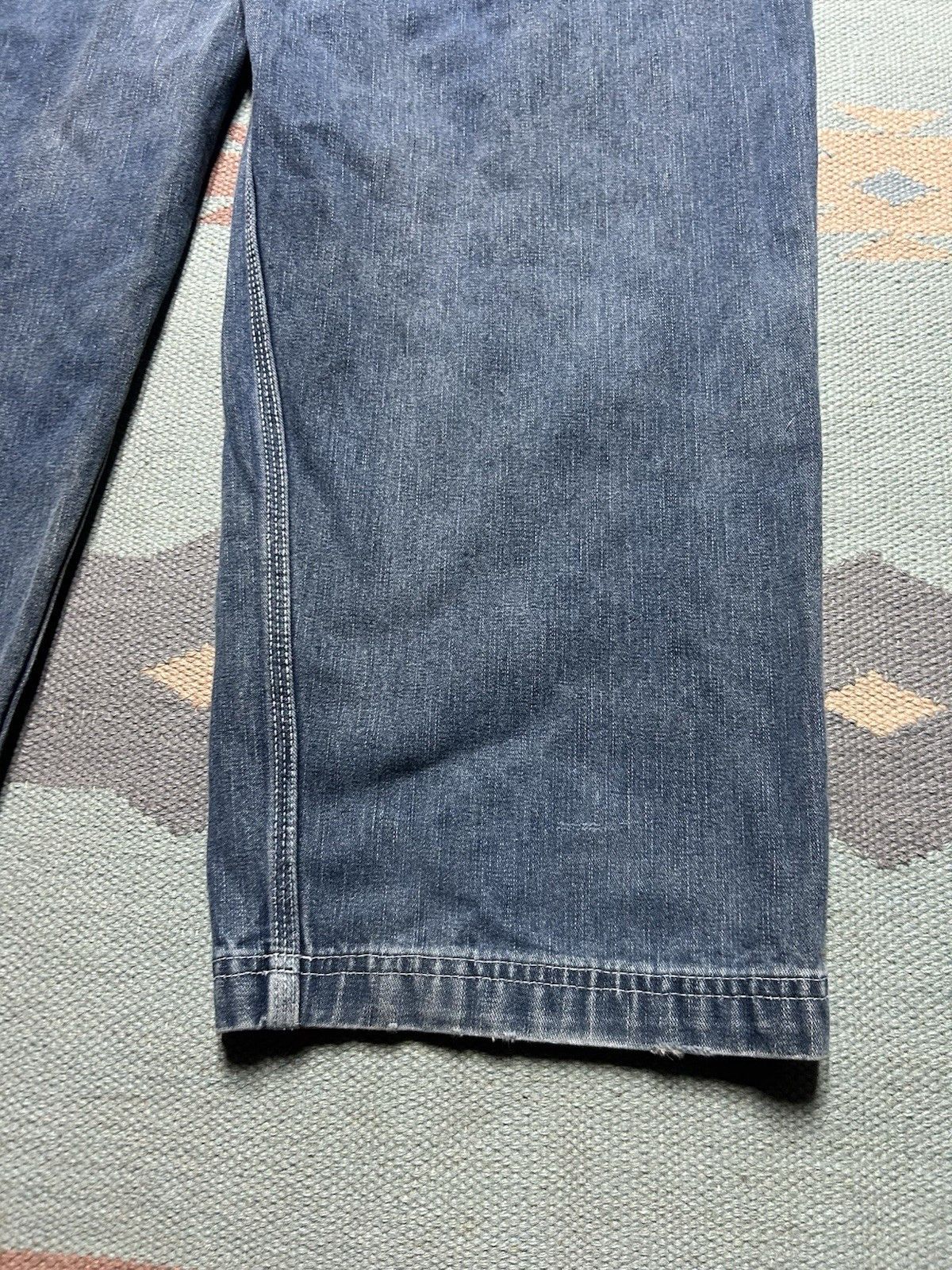 Disney Vtg Winnie the Pooh denim overalls embroidered Disney 36/37 Size 36" / US 14 / IT 50 - 8 Thumbnail