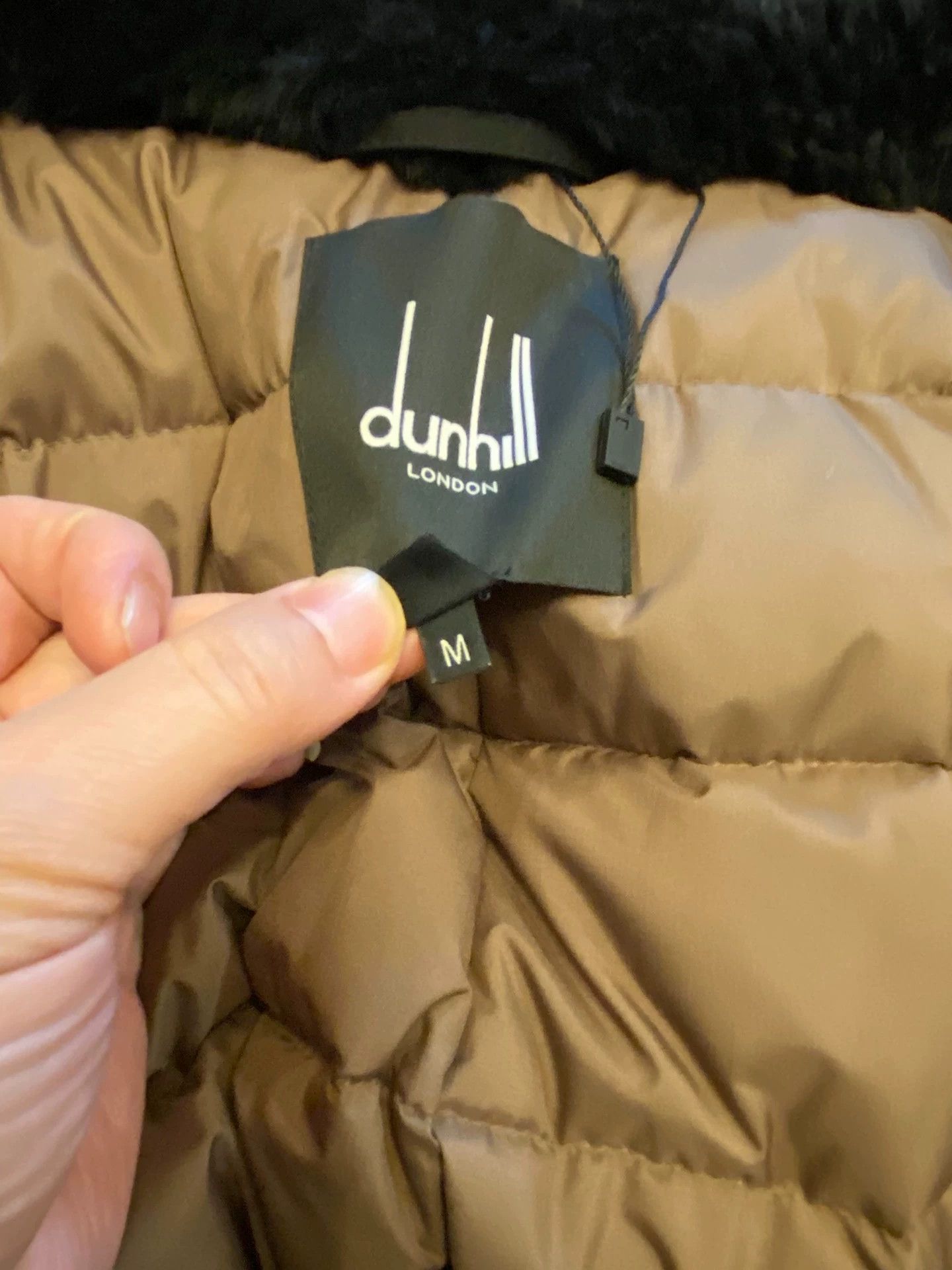 Alfred Dunhill dunhill 80% Goose Down Shearling Collar Bomber Jacket Italy Size US M / EU 48-50 / 2 - 8 Thumbnail