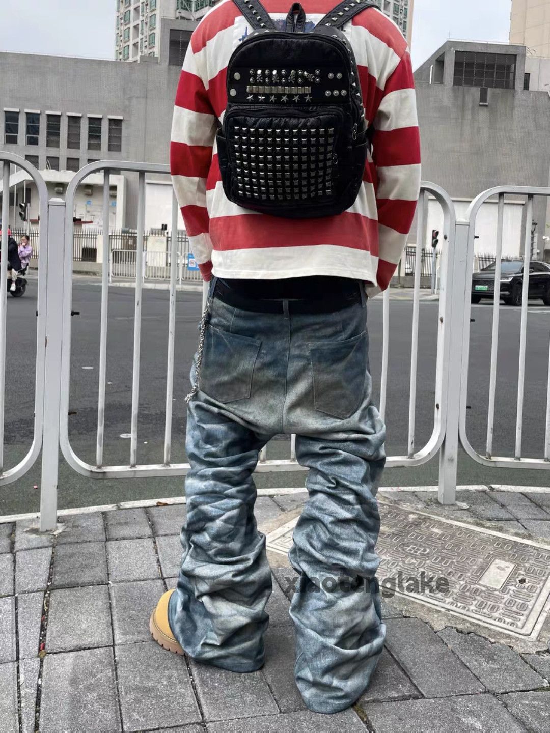 Jean zx punk grunge Rick owens Balenciaga style flared jeans Size US 32 / EU 48 - 2 Thumbnail