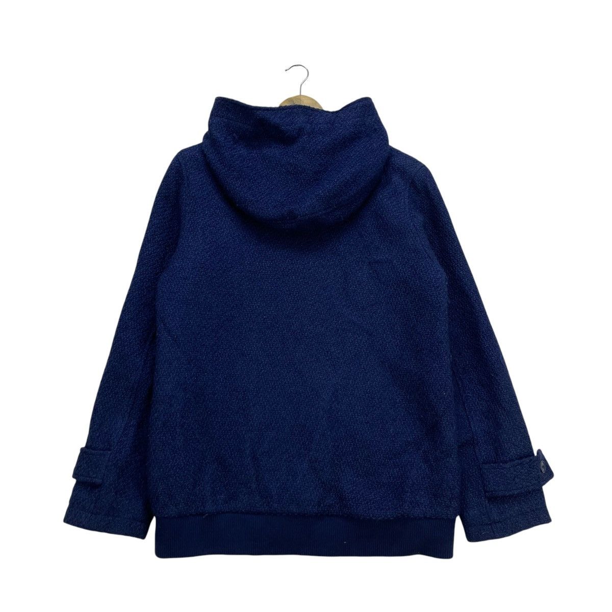 Designer × Issey Miyake × Ne-Net 💥Vintage Ne Net Tweed Hooded Jacket Size US M / EU 48-50 / 2 - 2 Thumbnail