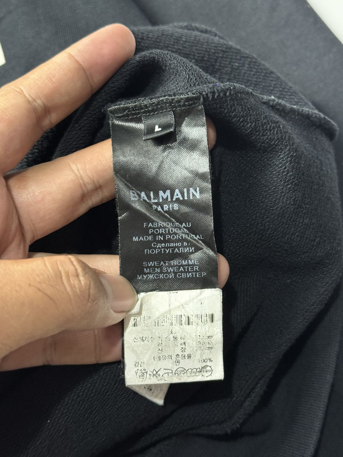 Balmain Balmain Sweatshirt Size US L / EU 52-54 / 3 - 5 Thumbnail