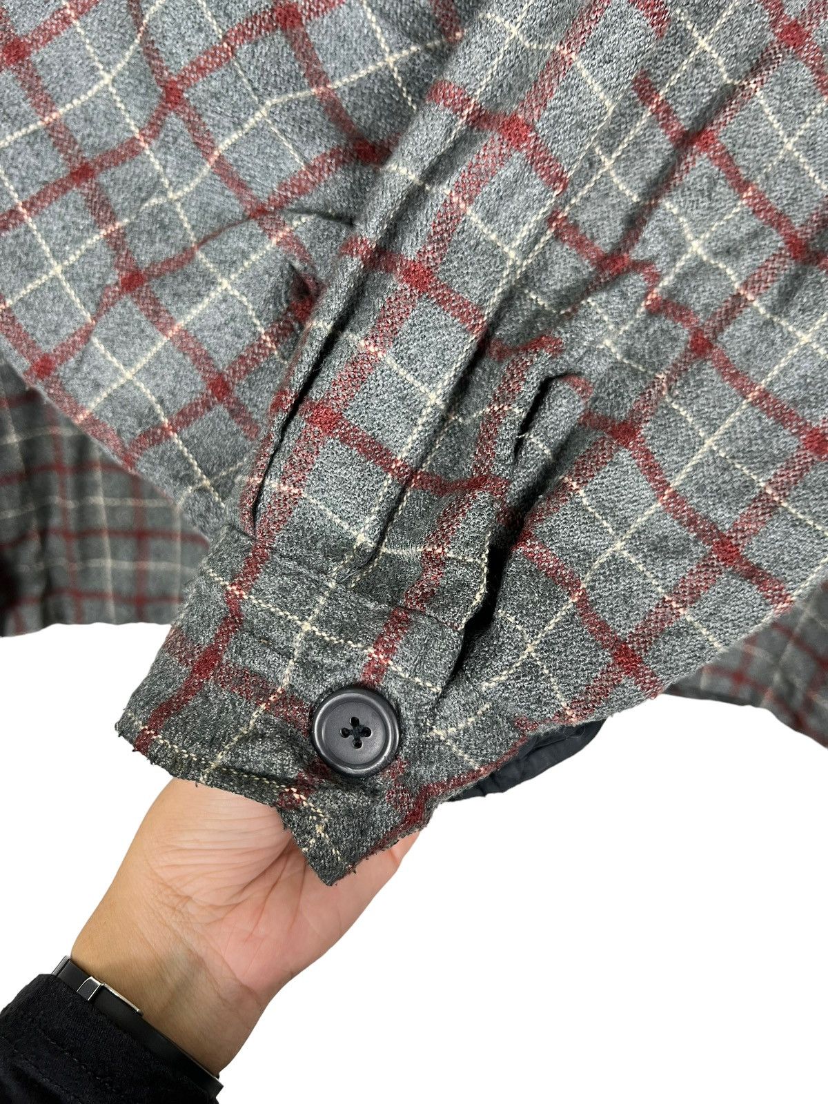 Japanese Brand 🔥 VINTAGE FORESTMESSE CHECK PLAID JACKET Size US L / EU 52-54 / 3 - 12 Thumbnail