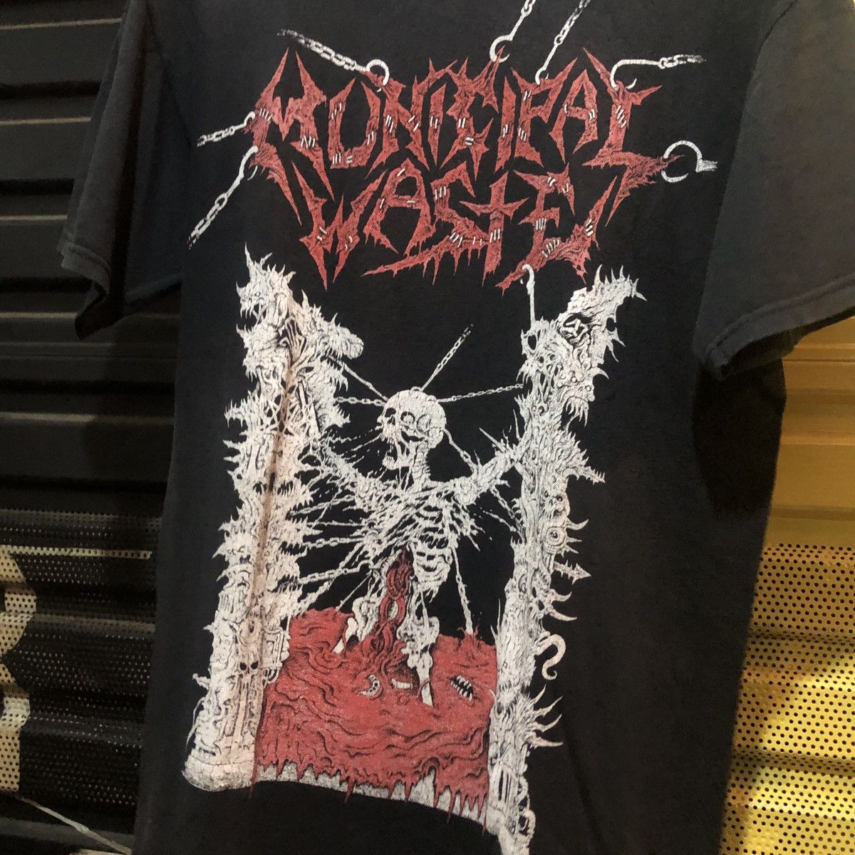Anvil × Band Tees Municipal Waste Band tshirt Size US L / EU 52-54 / 3 - 2 Thumbnail