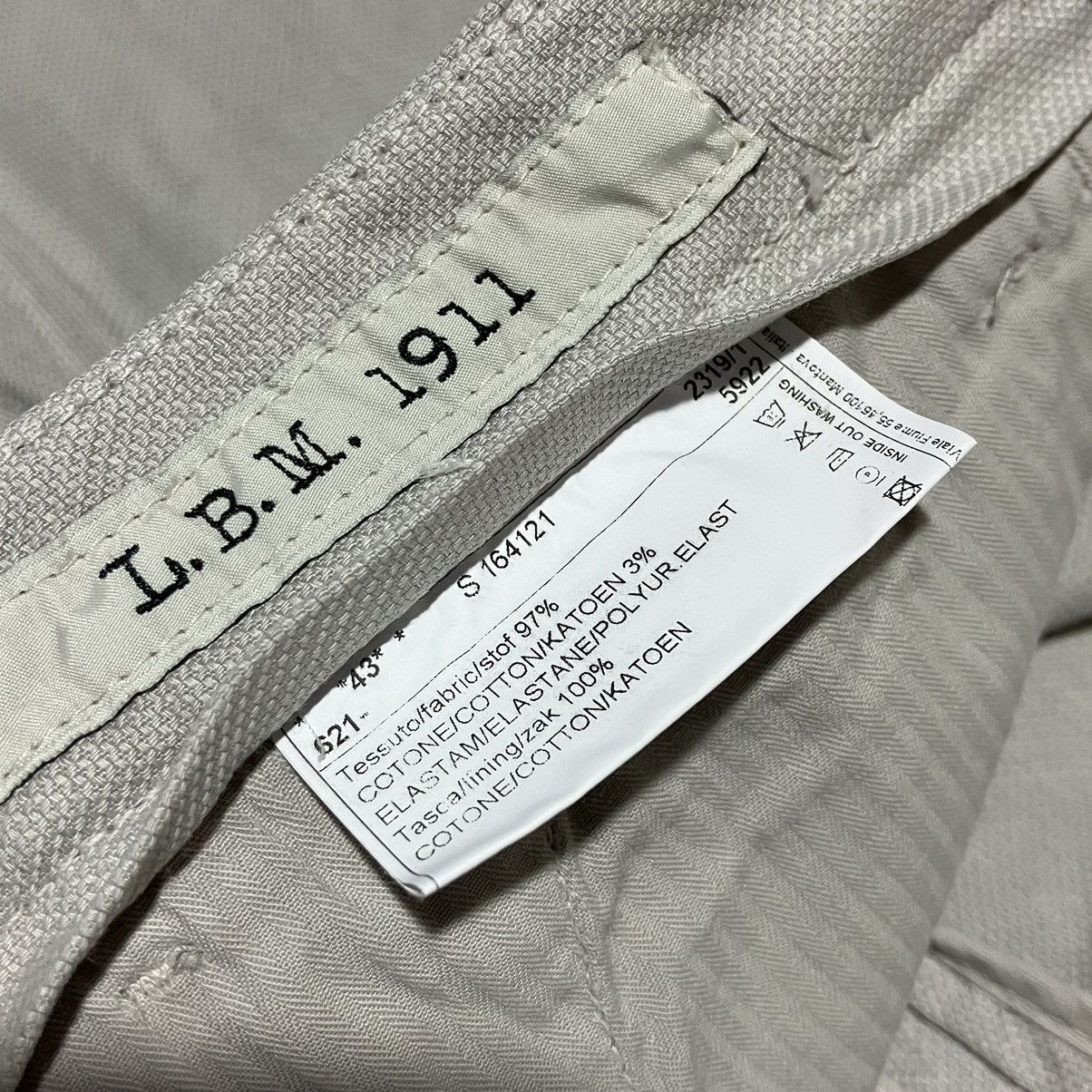 L.B.M. 1911 L.B.M. 1911 Luigi Bianchi Mantova Cotton Classic Pants Size US 38 / EU 54 - 11 Thumbnail