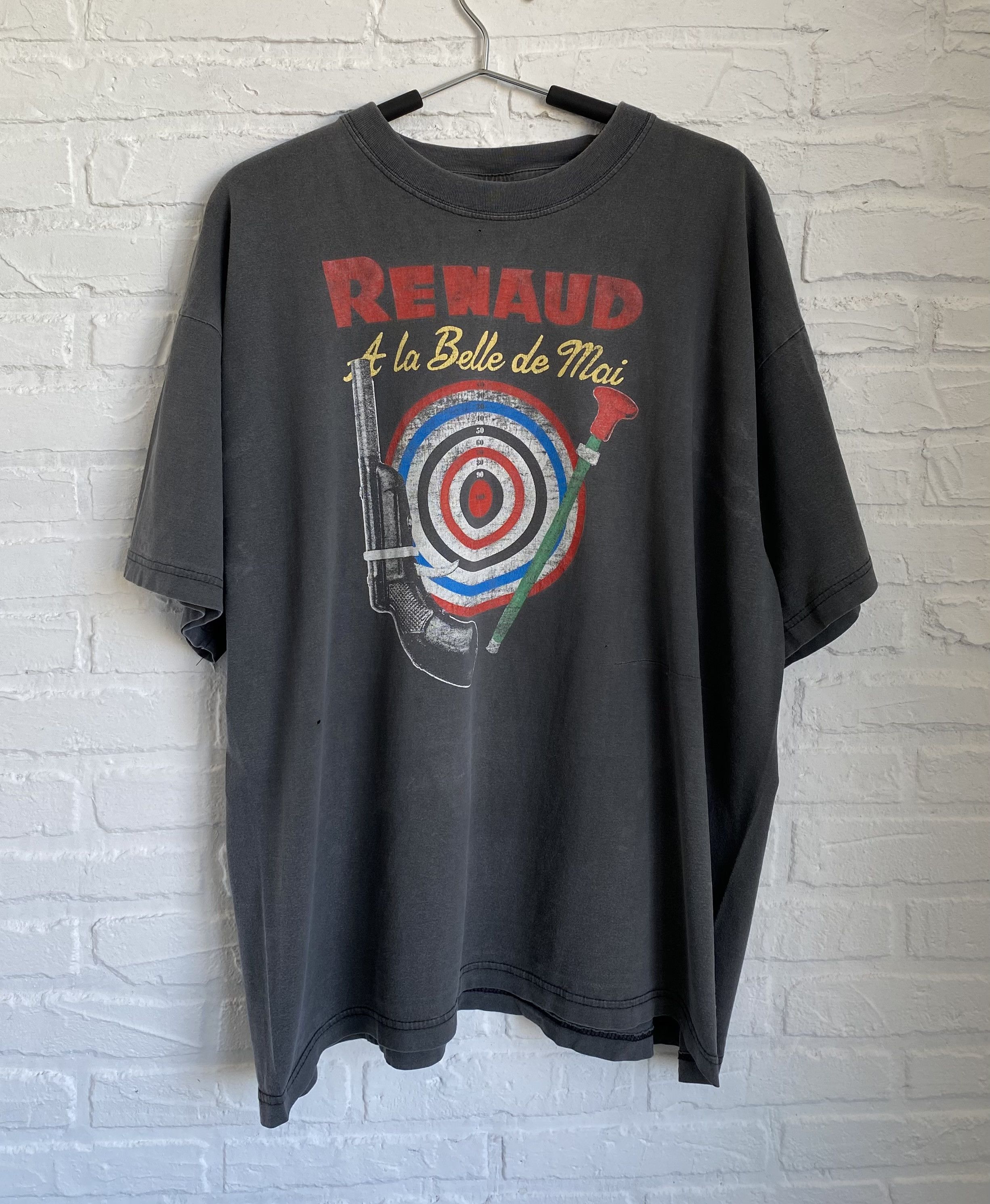 image of Band Tees x Vintage 1994 Renaud La Belle De Mai T-Shirt in Grey, Men's (Size Large)