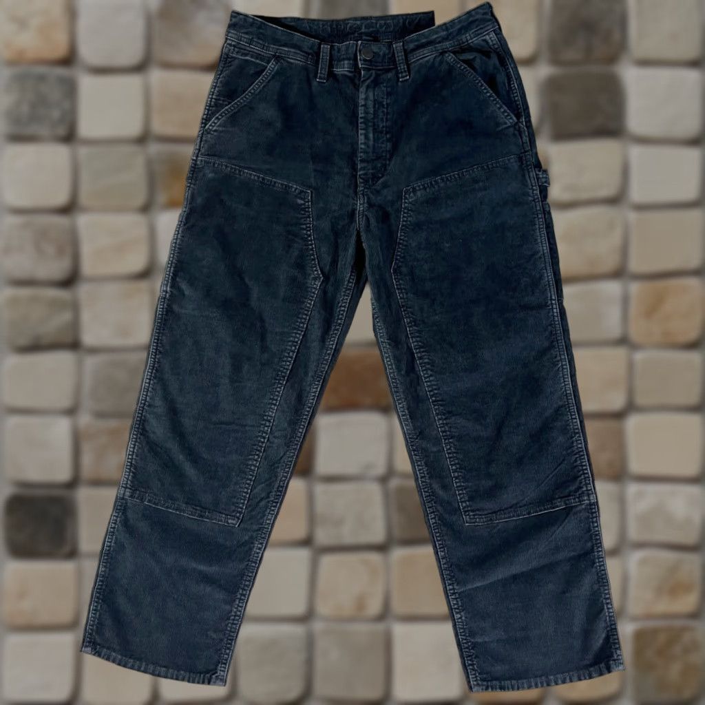 American Eagle Outfitters NWT American Eagle Outfitters Men’s Corduroy Flex Carpenter Pants 30 Blue Straight Leg Relaxed Denim? Size US 30 / EU 46 - 1 Thumbnail
