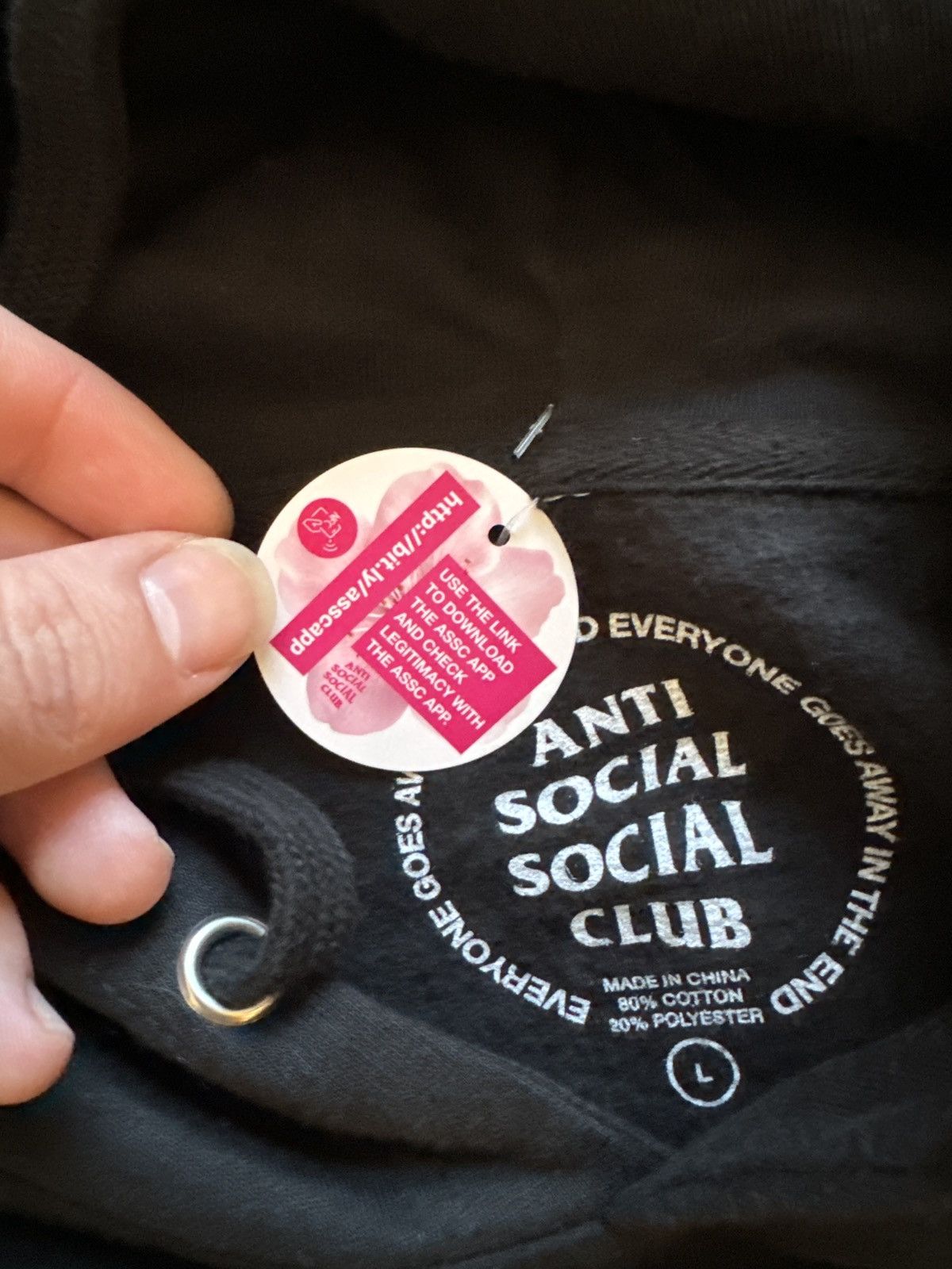 Anti Social Social Club Anti Social Social Club Berlin Hoodie Size US L / EU 52-54 / 3 - 4 Thumbnail