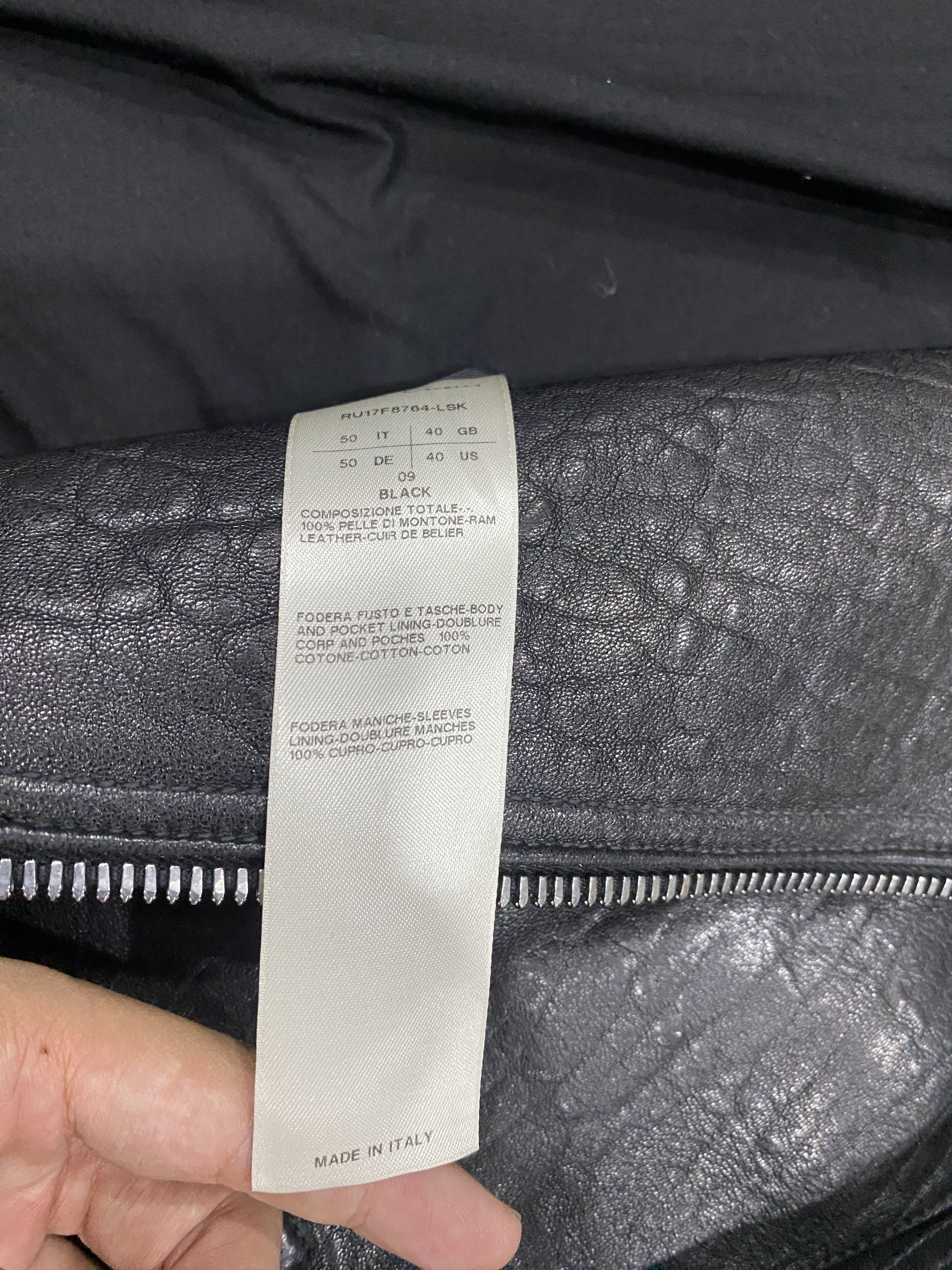Rick Owens Rick Owens Leather jacket Size US S / EU 44-46 / 1 - 9 Thumbnail
