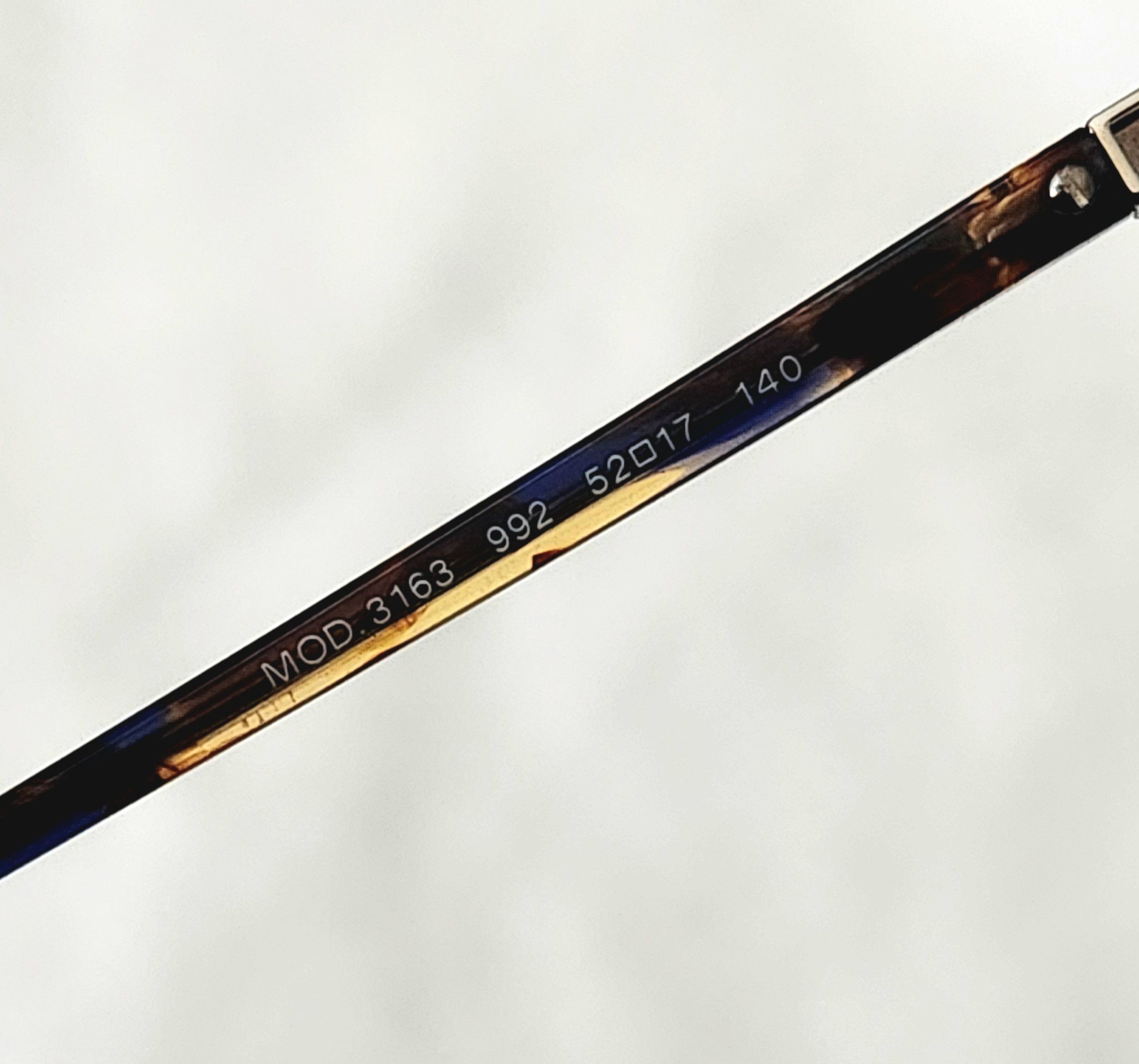 Designer × Versace Versace MOD. 3163 992 Brown Tortoise Eyeglasses Frames Size ONE SIZE - 13 Thumbnail