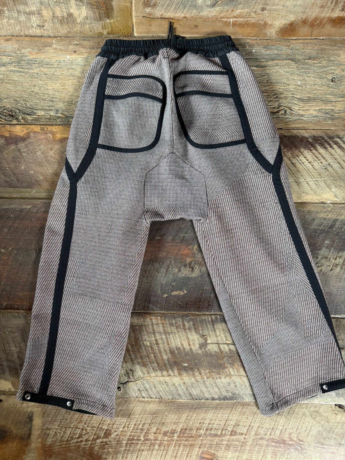 Byborre Pleated Cropped Pants Merino | E7-EX-656-210 Size US 31 - 12 Thumbnail