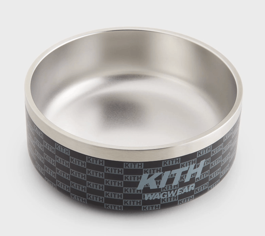 Kith Kith for wagwear Metal Dog Bowl - Black Size ONE SIZE - 3 Thumbnail