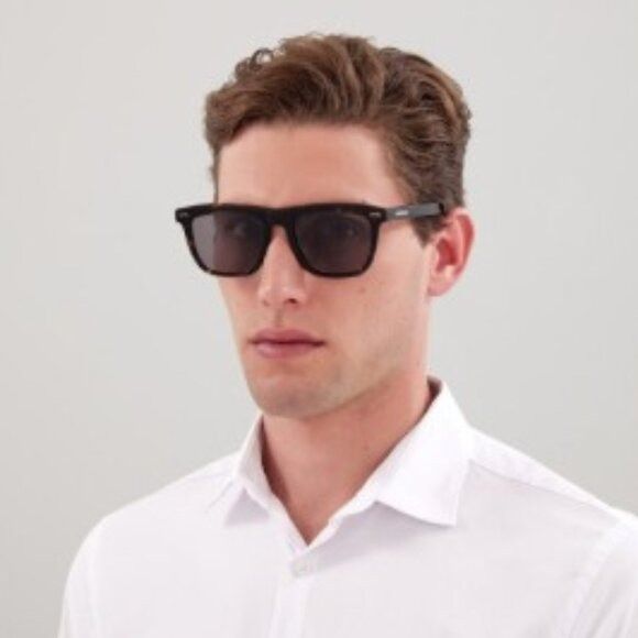 Montblanc Montblanc MB0226S 007 Sunglasses Havana Square Frame Size ONE SIZE - 2 Thumbnail