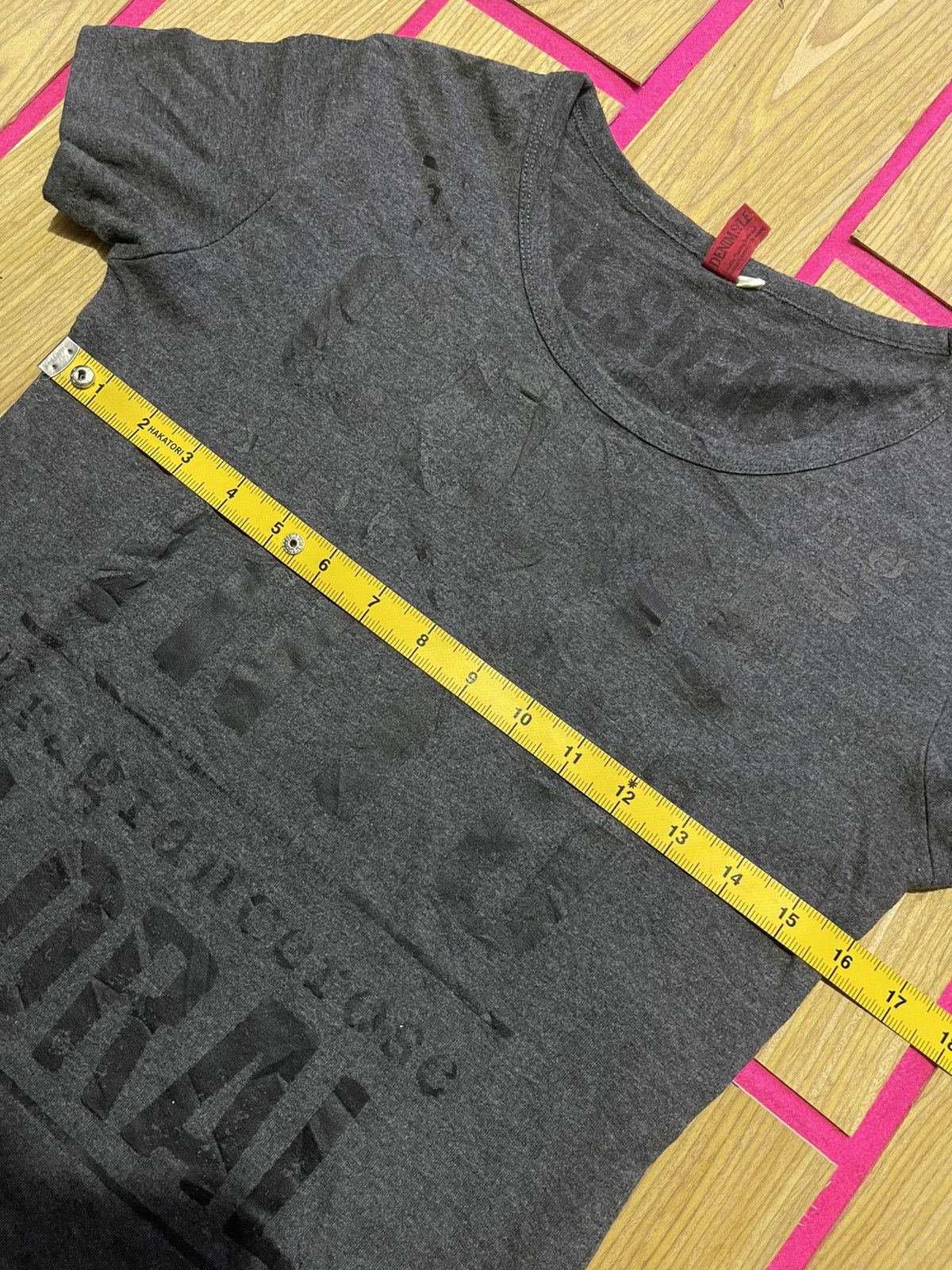 If Six Was Nine Y2K DENIM STYLE short sleeve tshirt VINTAGE style Size US M / EU 48-50 / 2 - 11 Thumbnail
