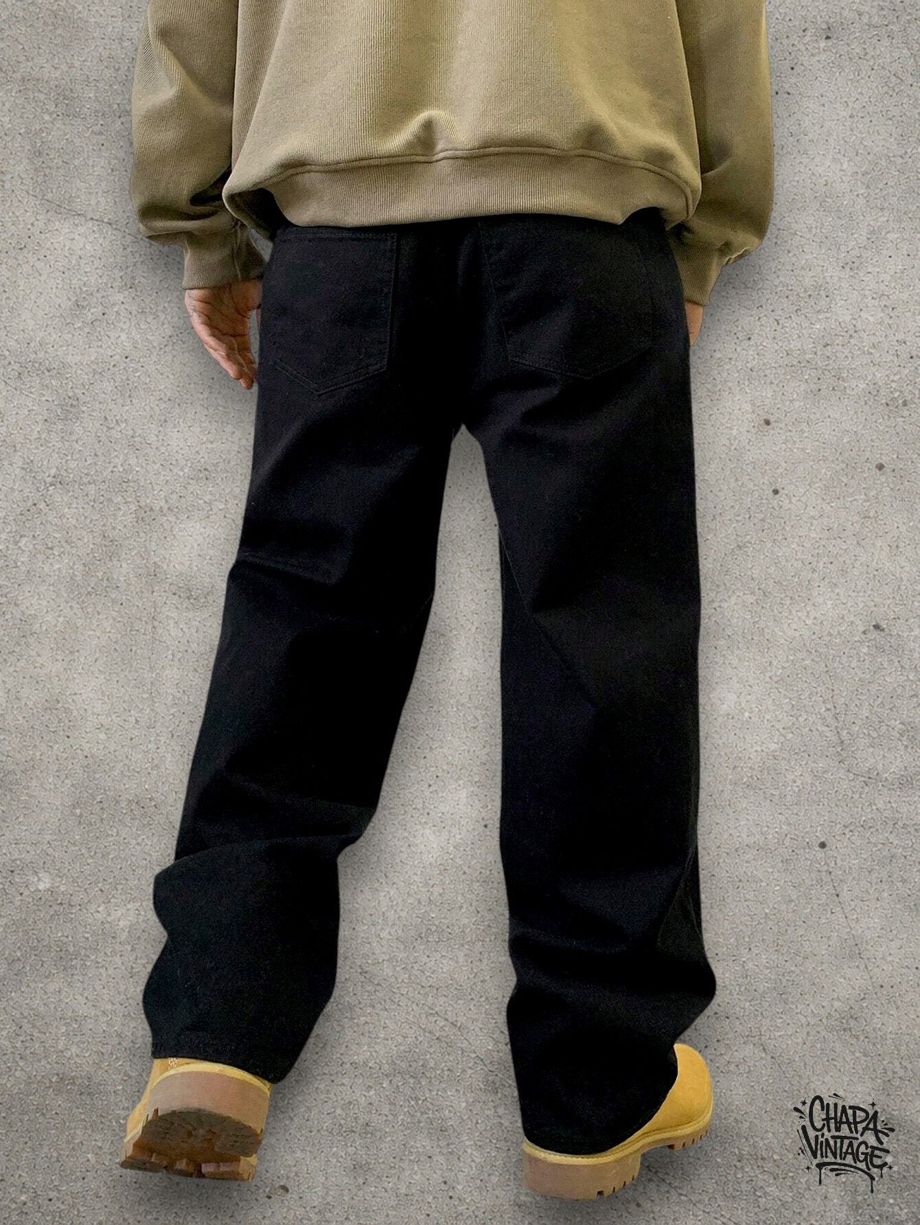 Japanese Brand Baggy black jeans Size US 32 / EU 48 - 3 Thumbnail