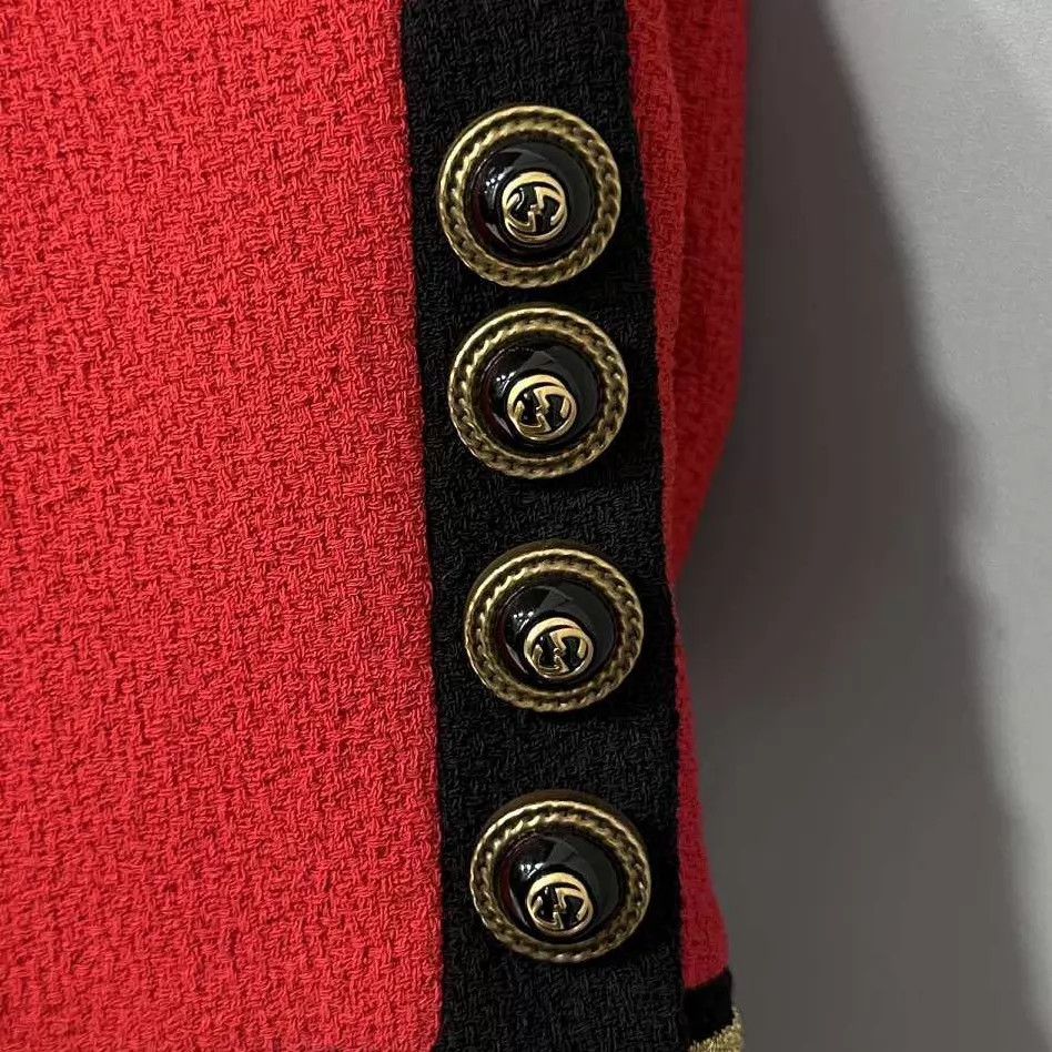Gucci GUCCI Women's Preppy Logo Cardigan Size 40 New Size S / US 4 / IT 40 - 6 Thumbnail