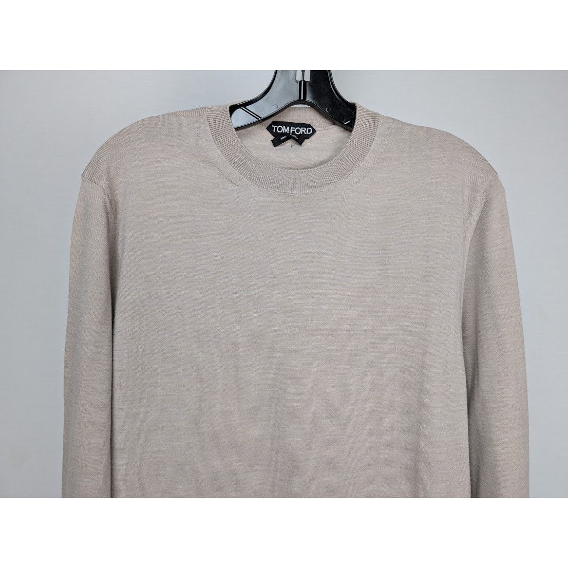 Tom Ford o1rshd1 Knitwear Sweatshirt in Light Brown Size US M / EU 48-50 / 2 - 3 Thumbnail