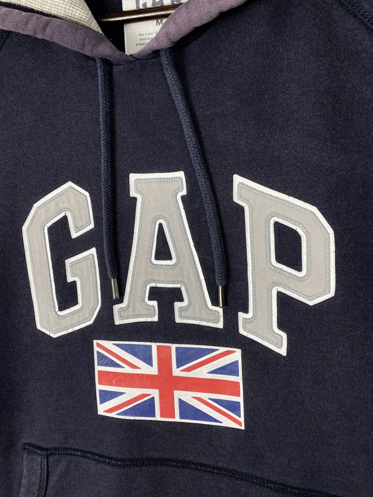 Gap Vintage GAP British Pull Over Hoodies Size US M / EU 48-50 / 2 - 3 Thumbnail