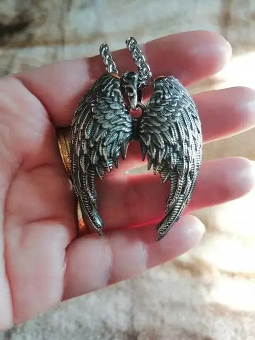 Jewelry × Vintage Wings Necklace🔥🔥🔥 Size ONE SIZE - 3 Thumbnail