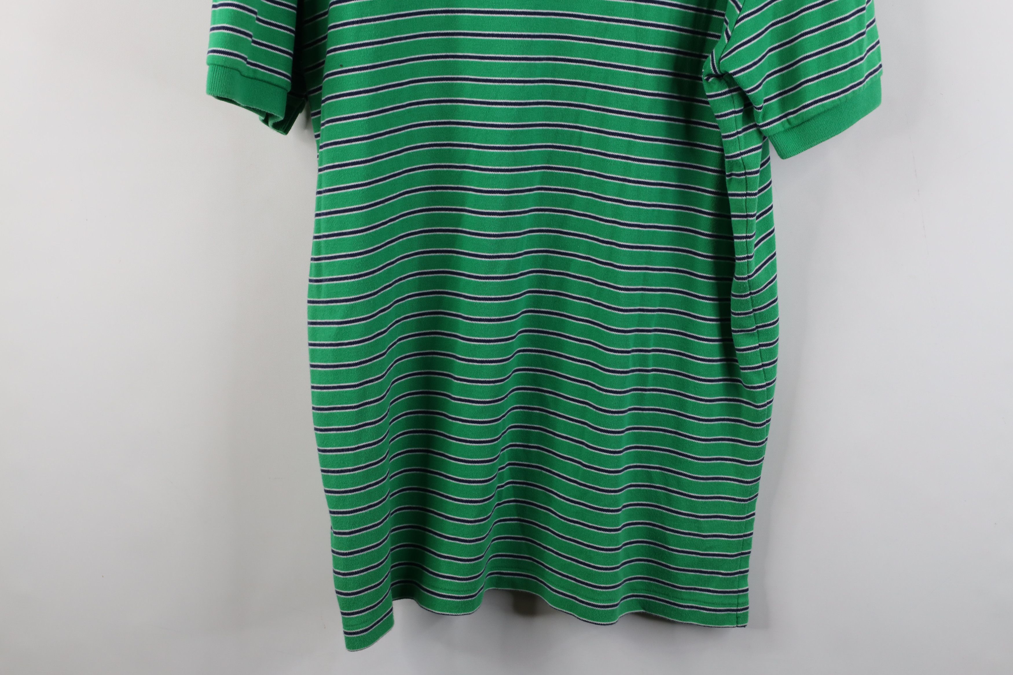 Ralph Lauren Vintage 90s Ralph Lauren Cotton Knit Striped Golf Polo Shirt Size US L / EU 52-54 / 3 - 11 Thumbnail