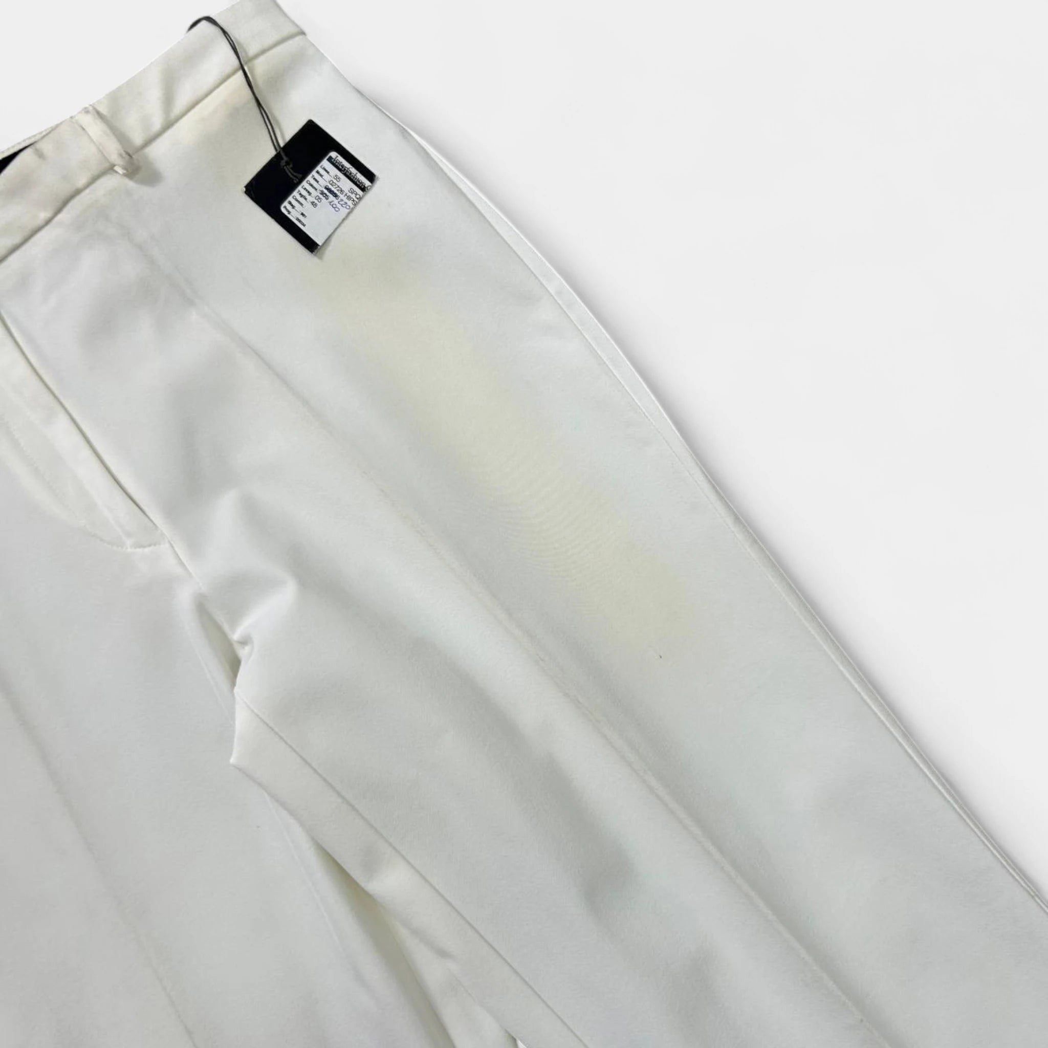 Marithe + Francois Girbaud Marithé + François Girbaud White Straight Leg Pants Size 27" / US 4 / IT 40 - 3 Thumbnail