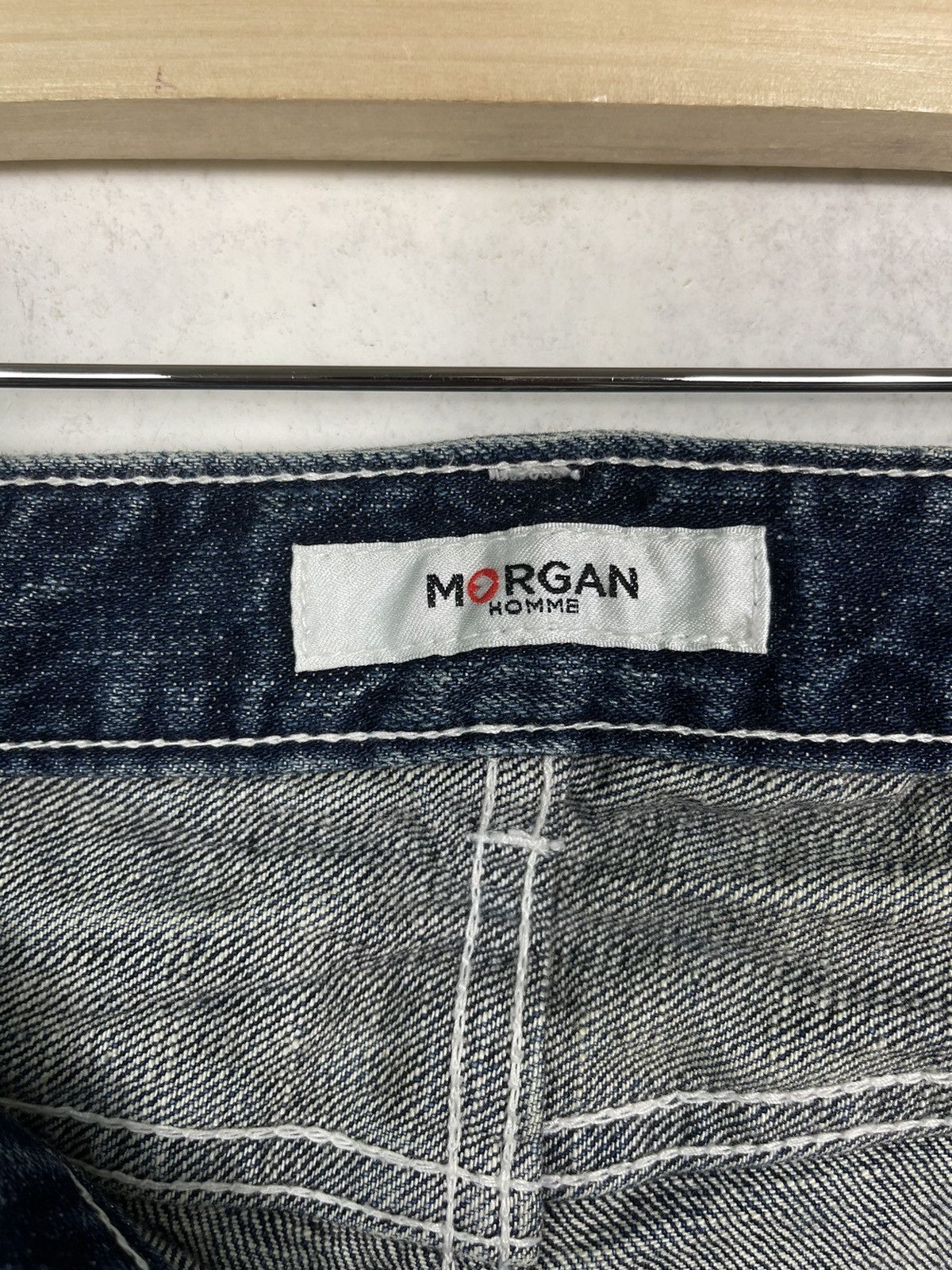 GOSTAR DE FUGA Morgan Homme High Waist Flare Jeans Size US 30 / EU 46 - 16 Thumbnail