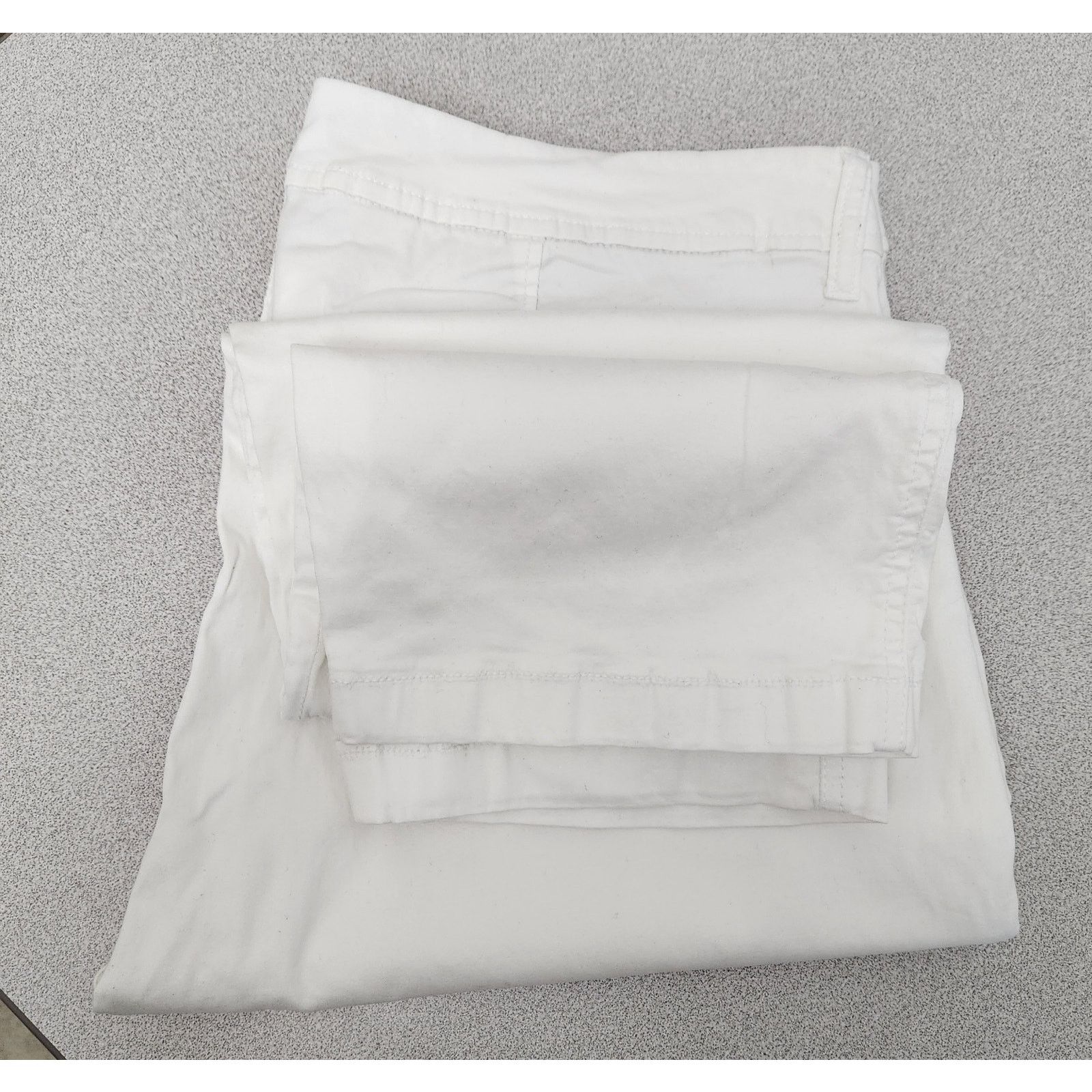 Other Liverpool Jean Company White Flat Front Jeans 16 Tapered Leg Size 36" / US 14 / IT 50 - 6 Thumbnail
